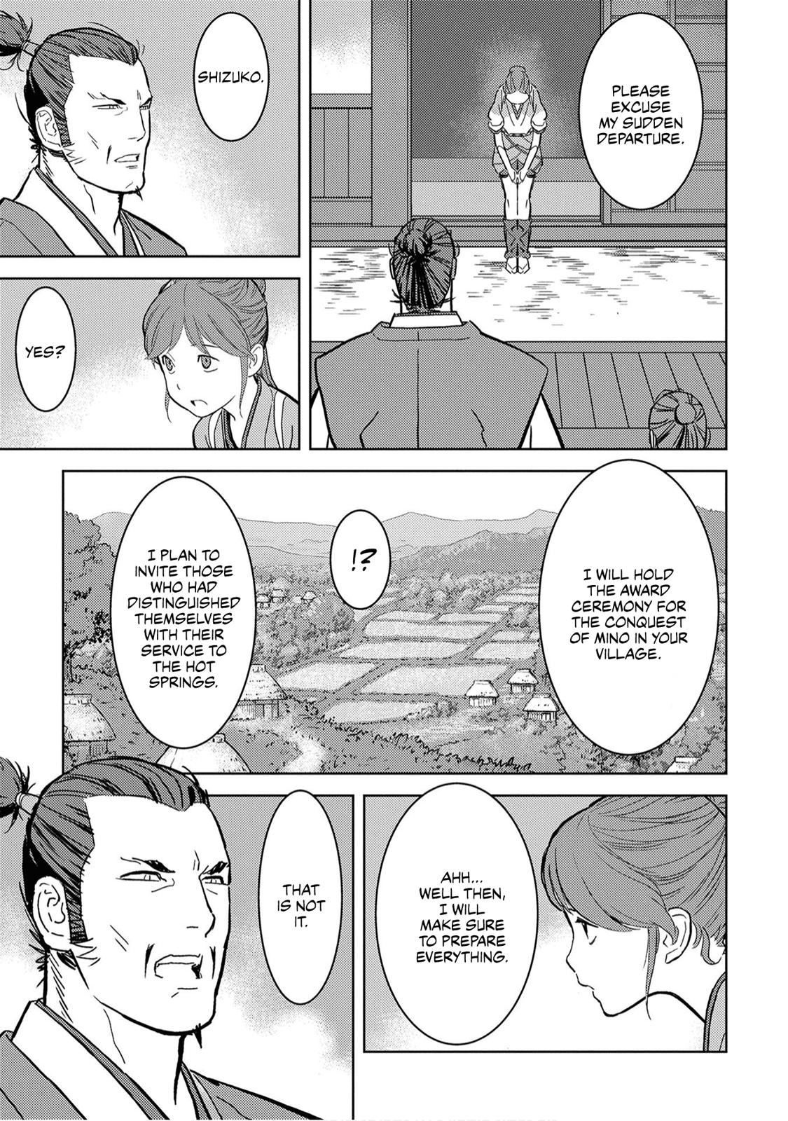 Sengoku Komachi Kuroutan: Noukou Giga Chap 15 - Next Chap 16