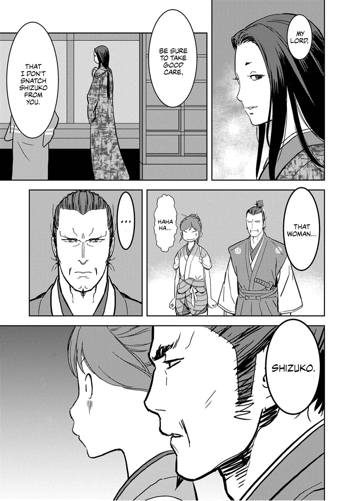 Sengoku Komachi Kuroutan: Noukou Giga Chap 15 - Next Chap 16
