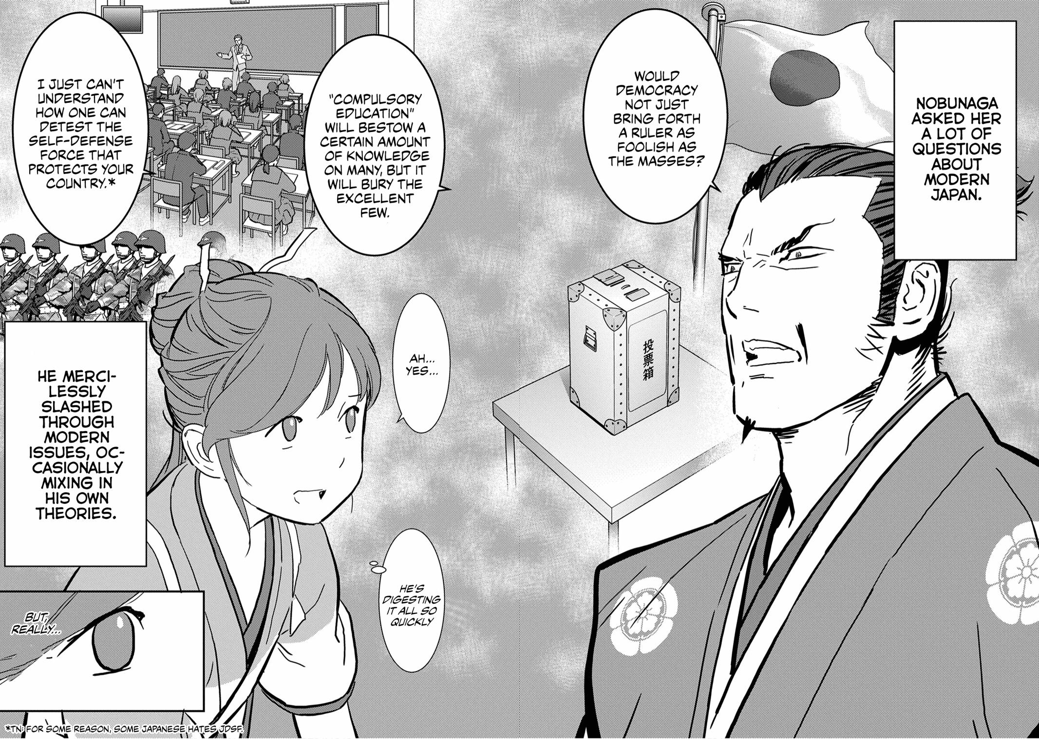 Sengoku Komachi Kuroutan: Noukou Giga Chap 16 - Next Chap 17