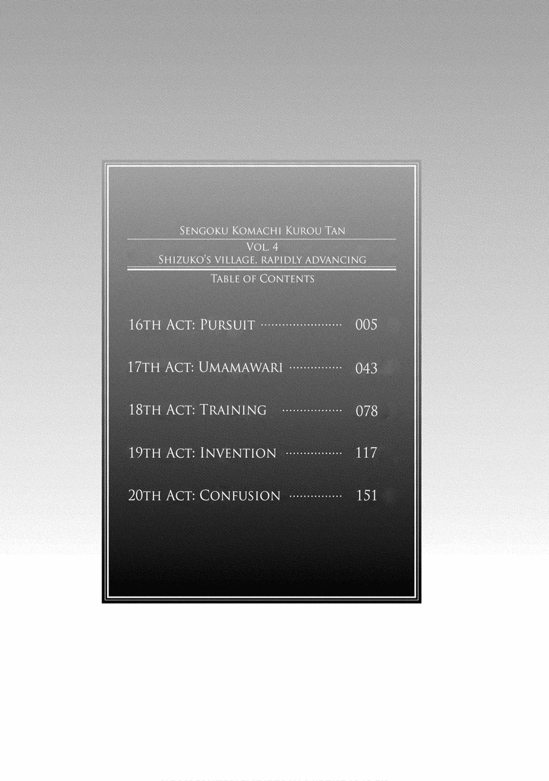 Sengoku Komachi Kuroutan: Noukou Giga Chap 16 - Next Chap 17