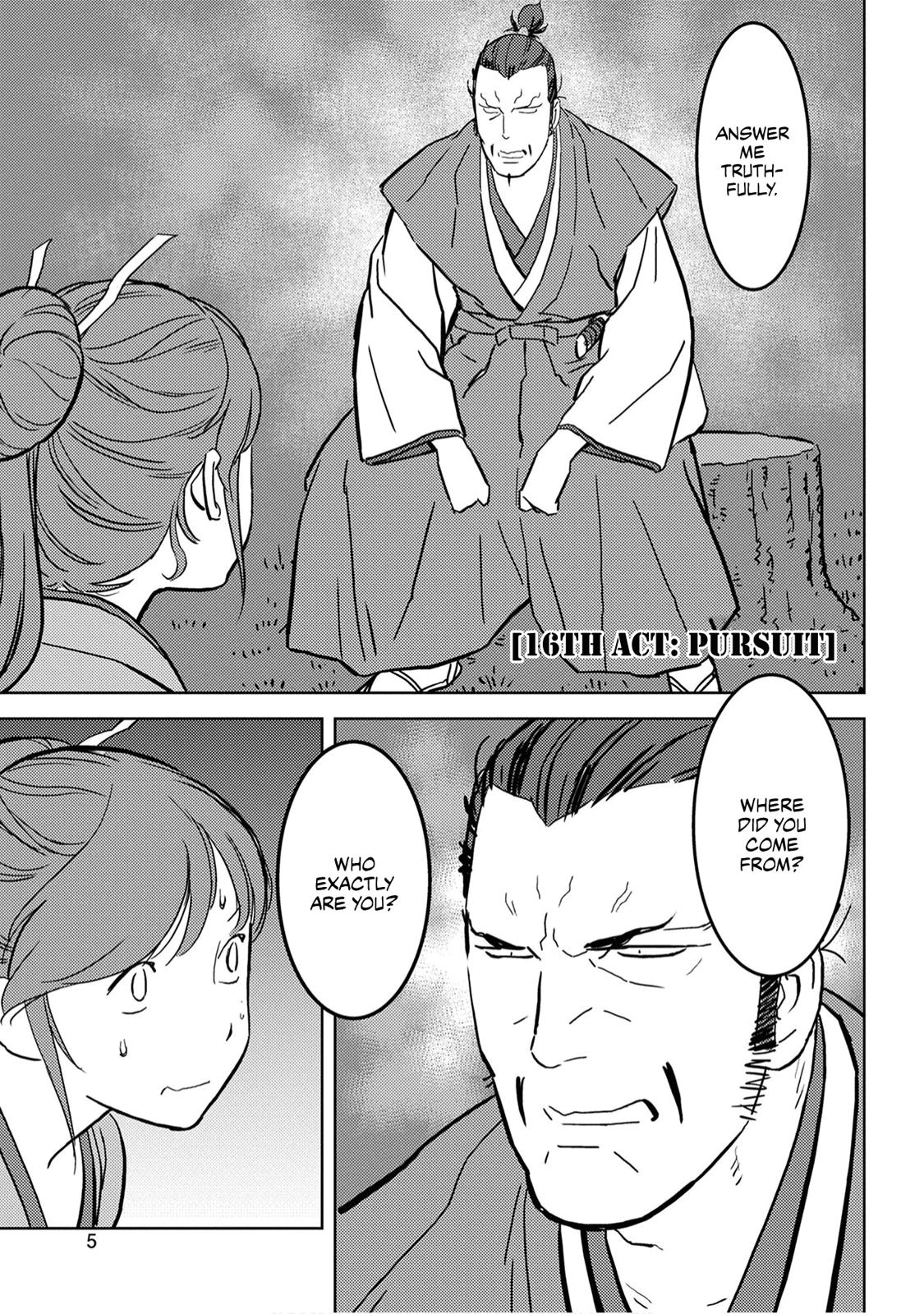 Sengoku Komachi Kuroutan: Noukou Giga Chap 16 - Next Chap 17