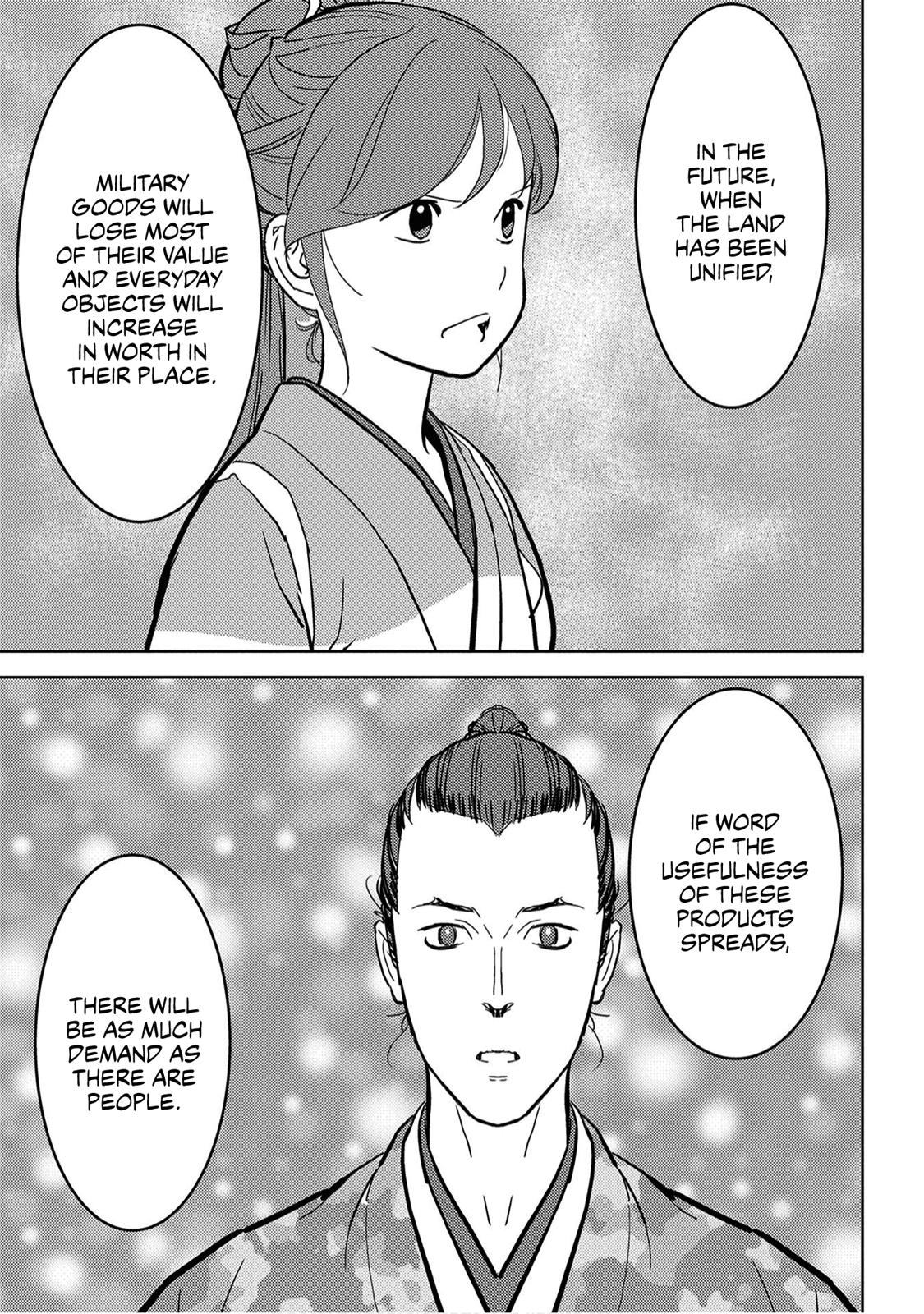 Sengoku Komachi Kuroutan: Noukou Giga Chap 19 - Next Chap 20