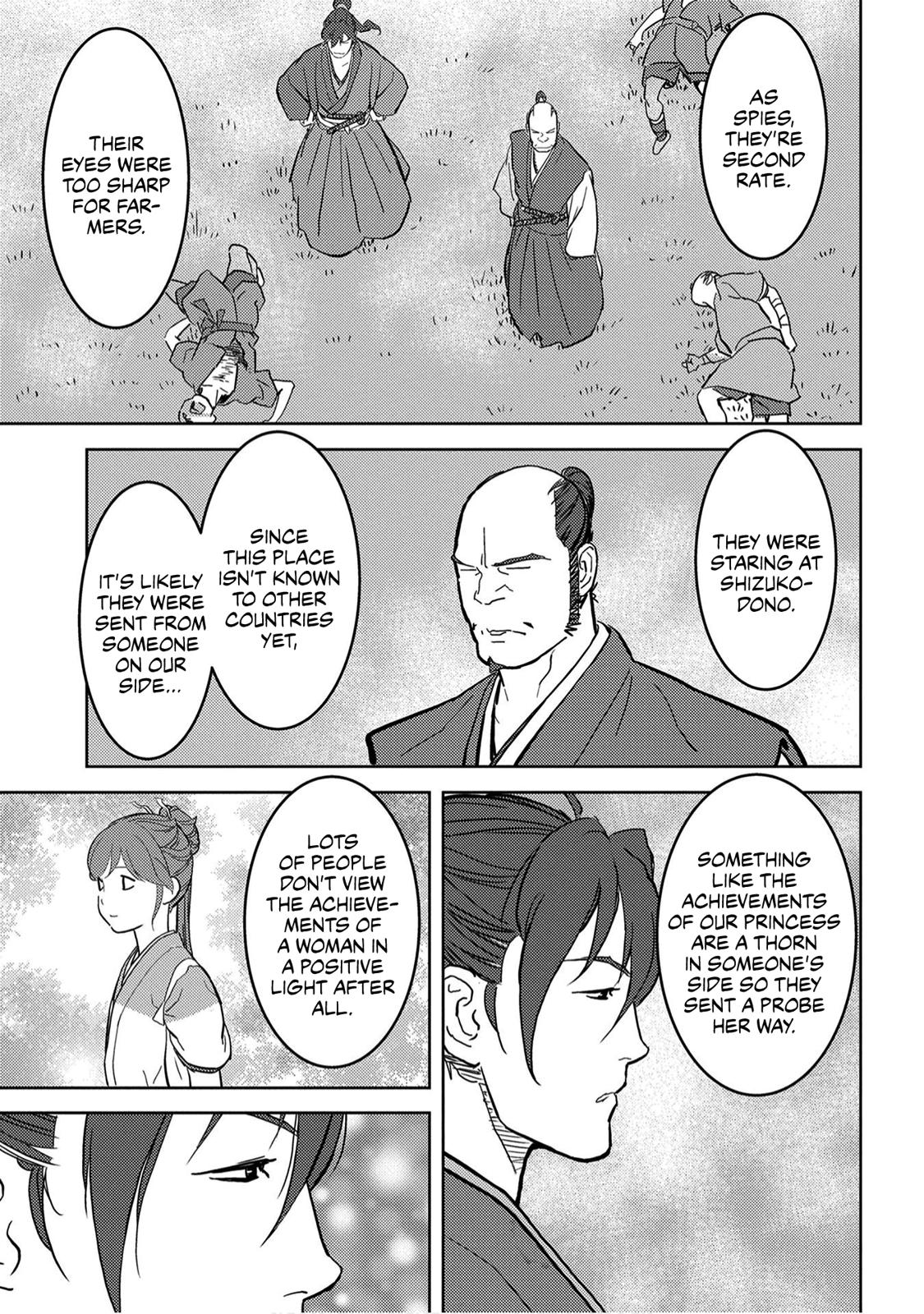 Sengoku Komachi Kuroutan: Noukou Giga Chap 19 - Next Chap 20