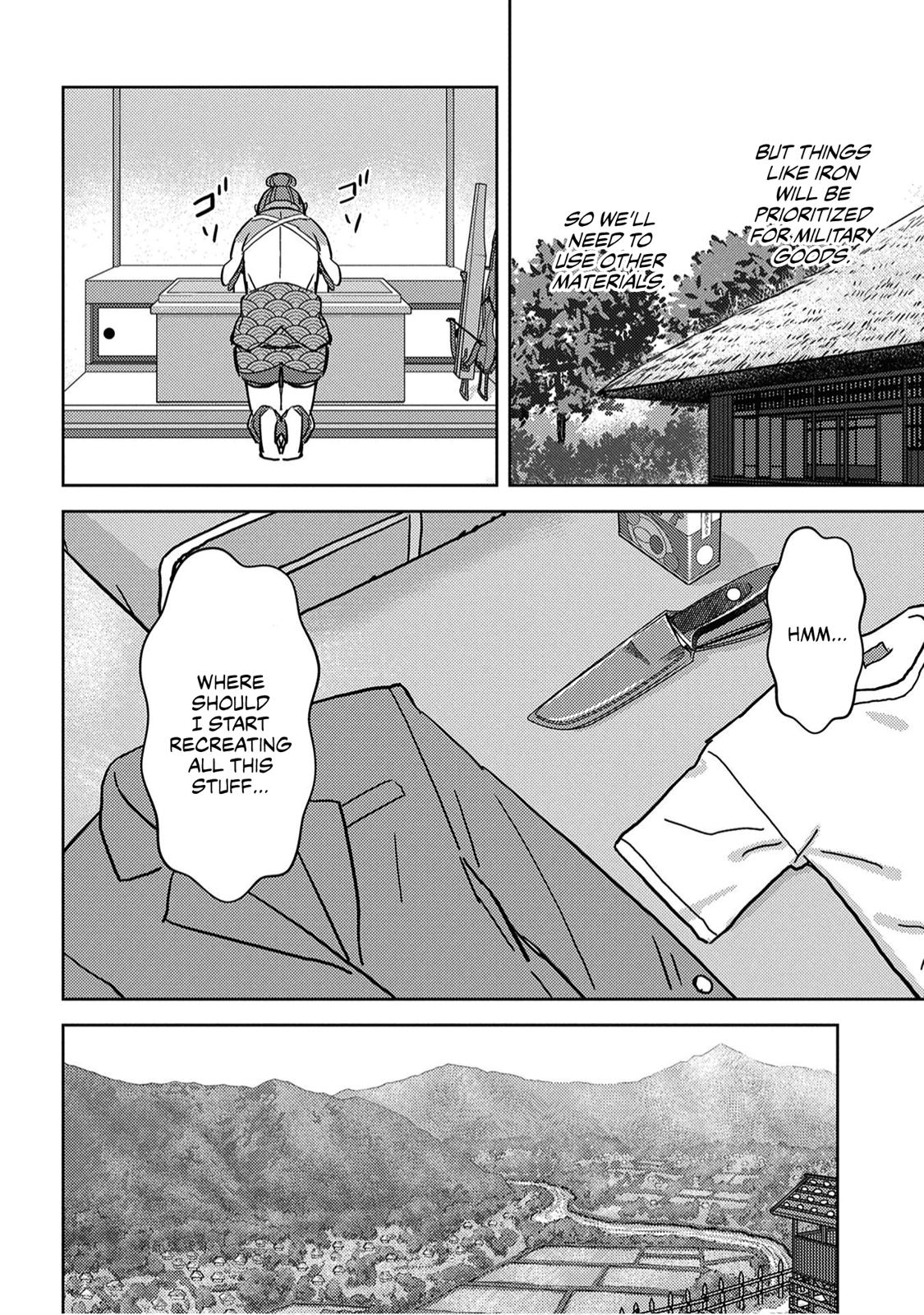 Sengoku Komachi Kuroutan: Noukou Giga Chap 19 - Next Chap 20