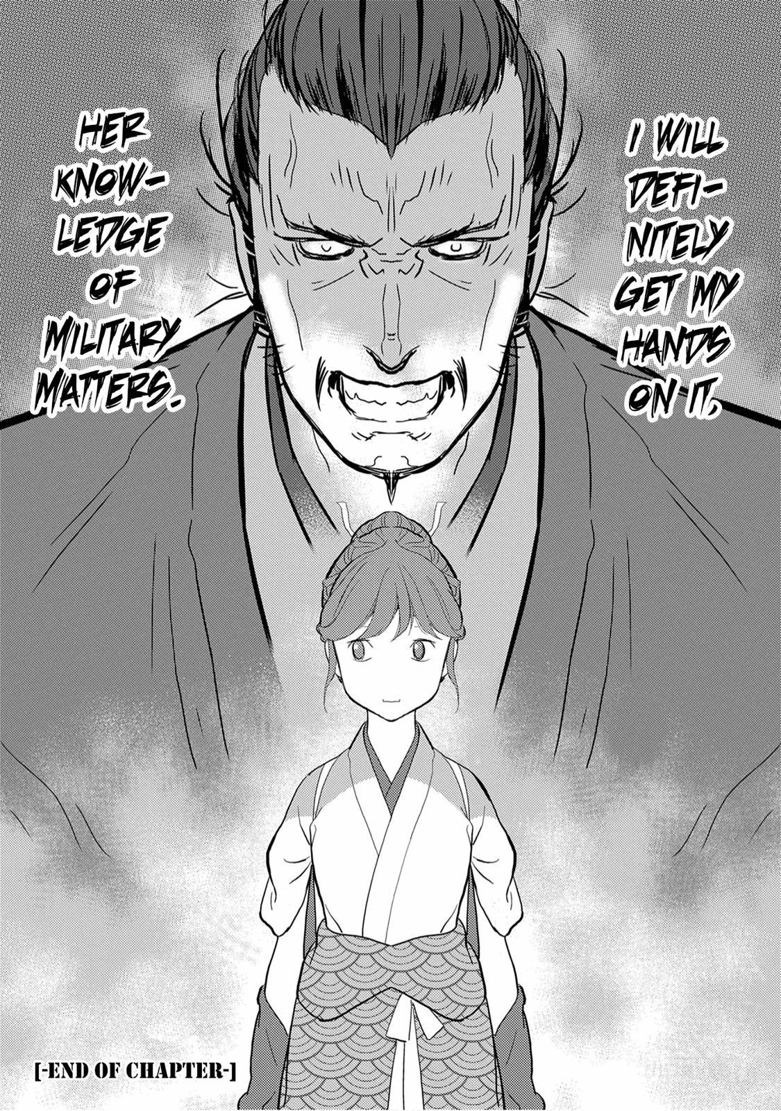 Sengoku Komachi Kuroutan: Noukou Giga Chap 10 - Next Chap 11