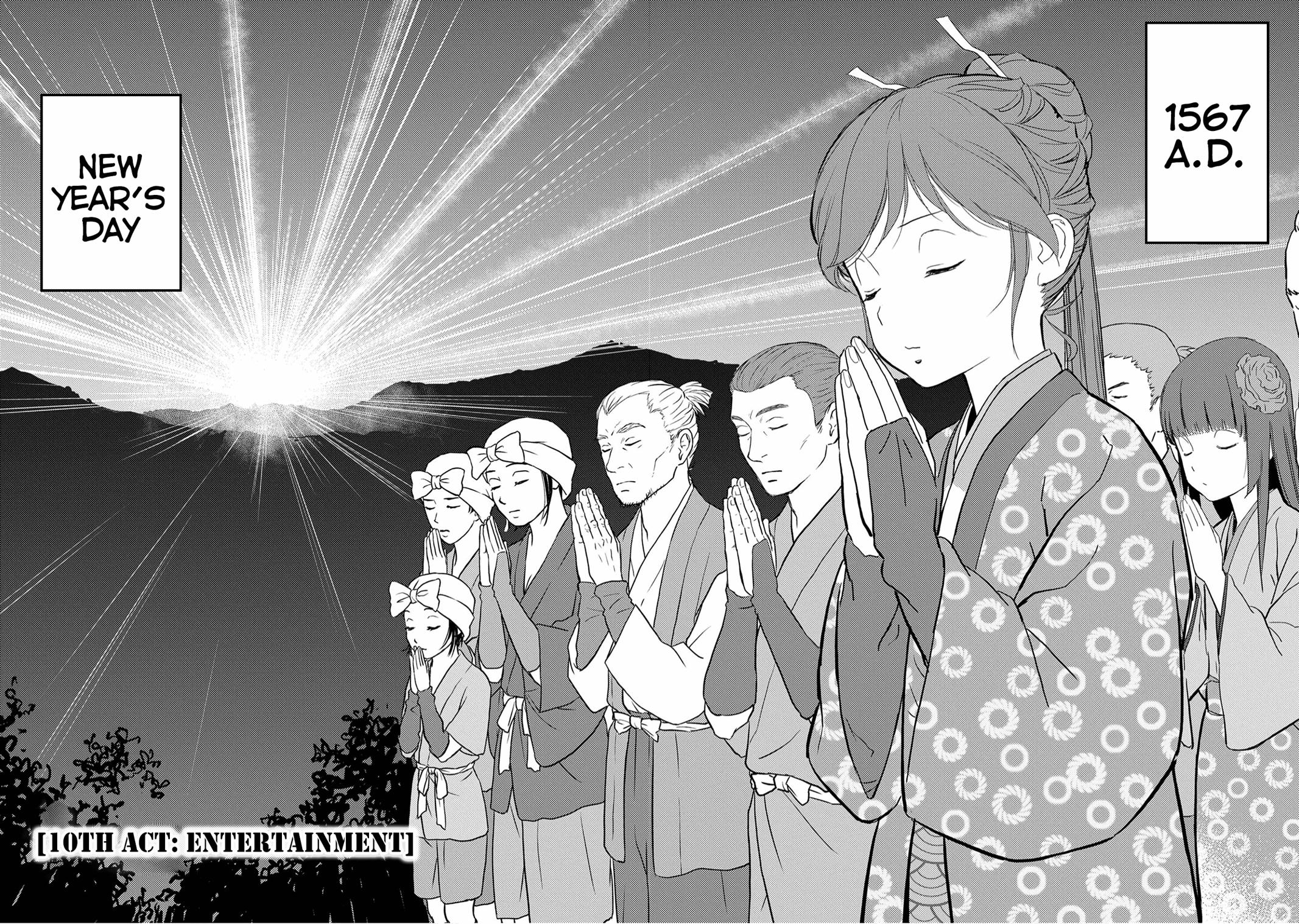 Sengoku Komachi Kuroutan: Noukou Giga Chap 10 - Next Chap 11