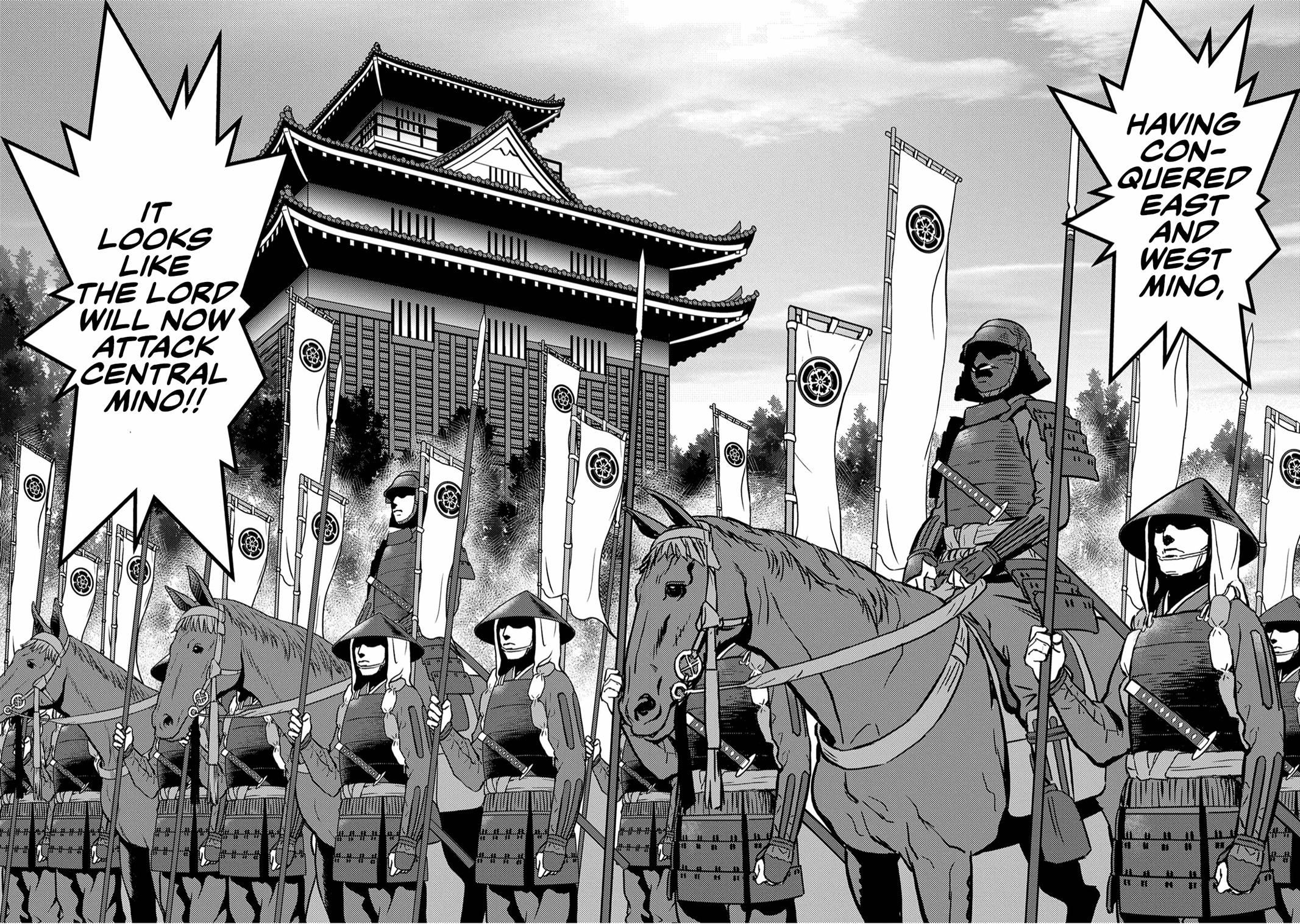 Sengoku Komachi Kuroutan: Noukou Giga Chap 11 - Next Chap 12
