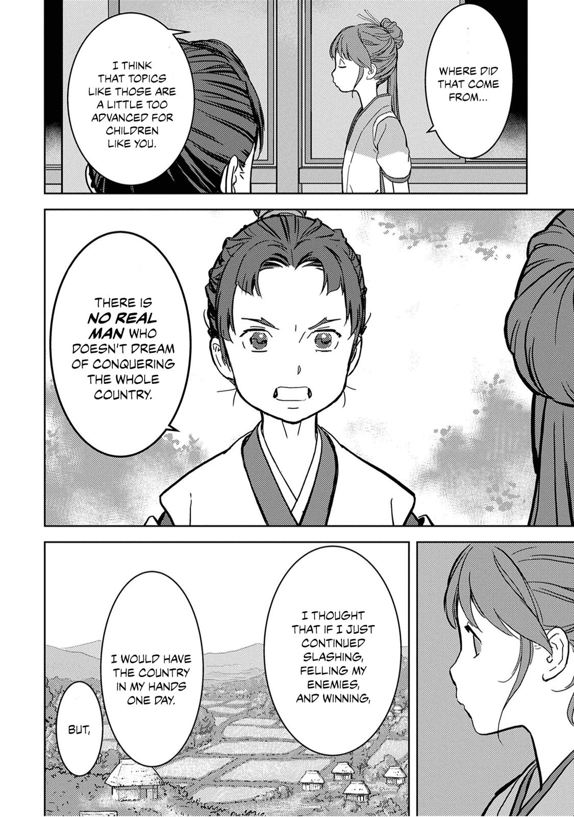 Sengoku Komachi Kuroutan: Noukou Giga Chap 11 - Next Chap 12