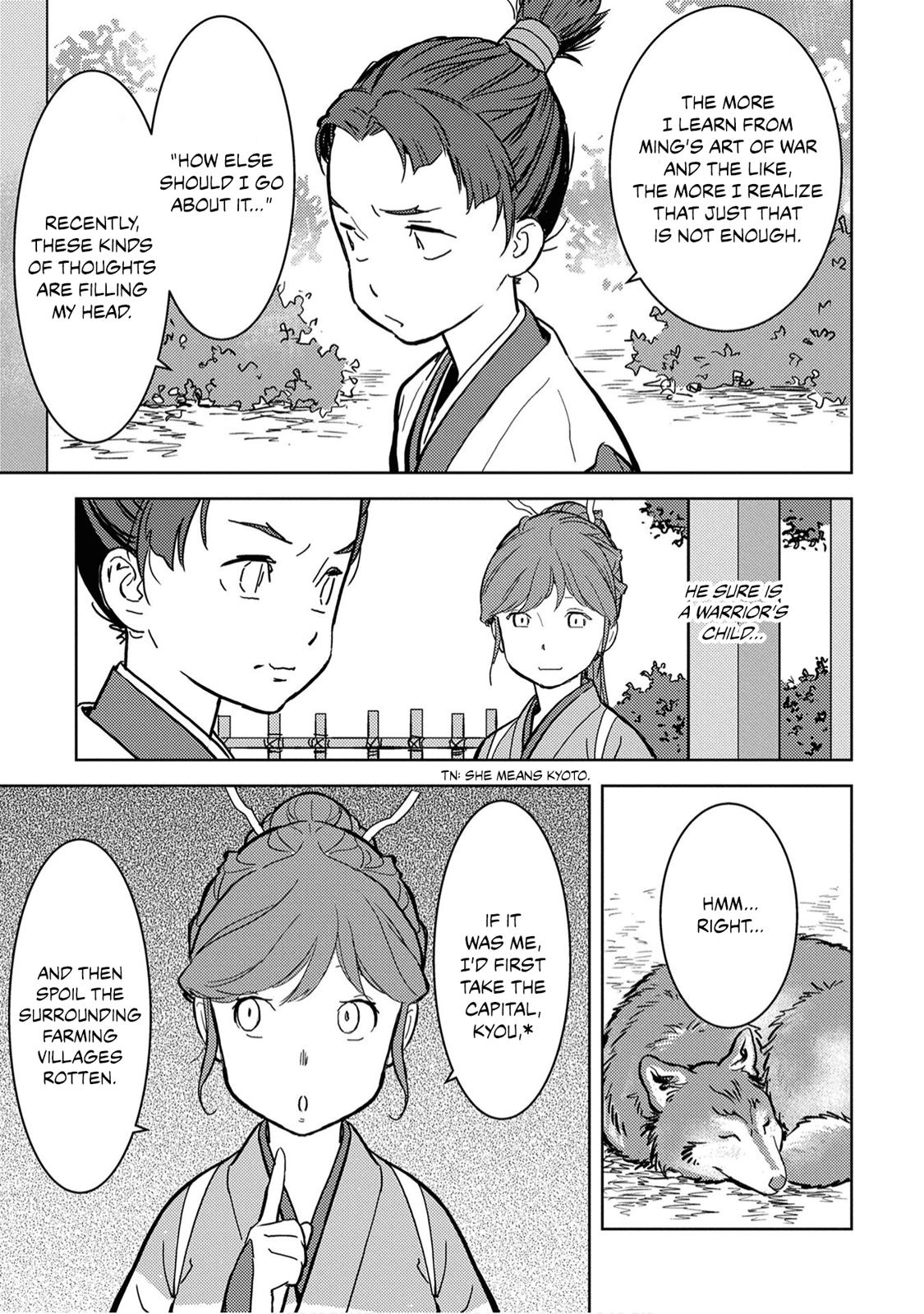 Sengoku Komachi Kuroutan: Noukou Giga Chap 11 - Next Chap 12