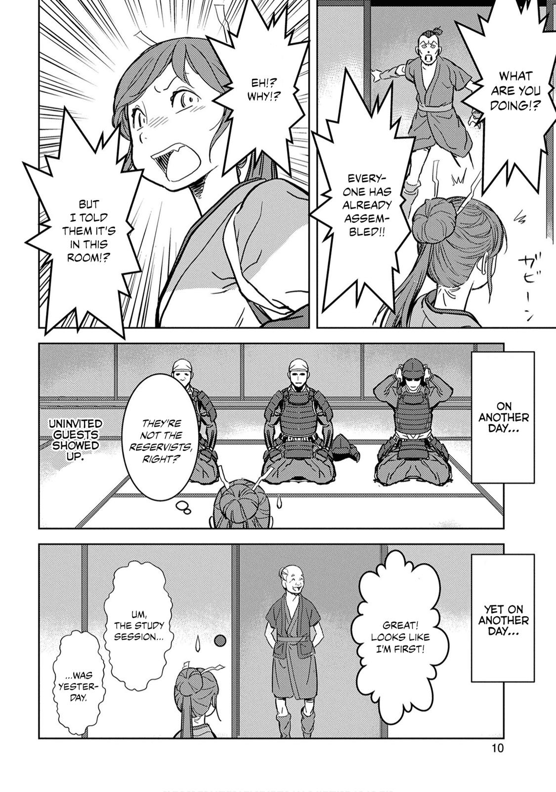 Sengoku Komachi Kuroutan: Noukou Giga Chap 11 - Next Chap 12