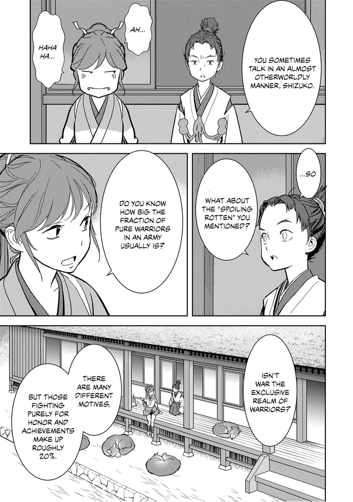 Sengoku Komachi Kuroutan: Noukou Giga Chap 11 - Next Chap 12