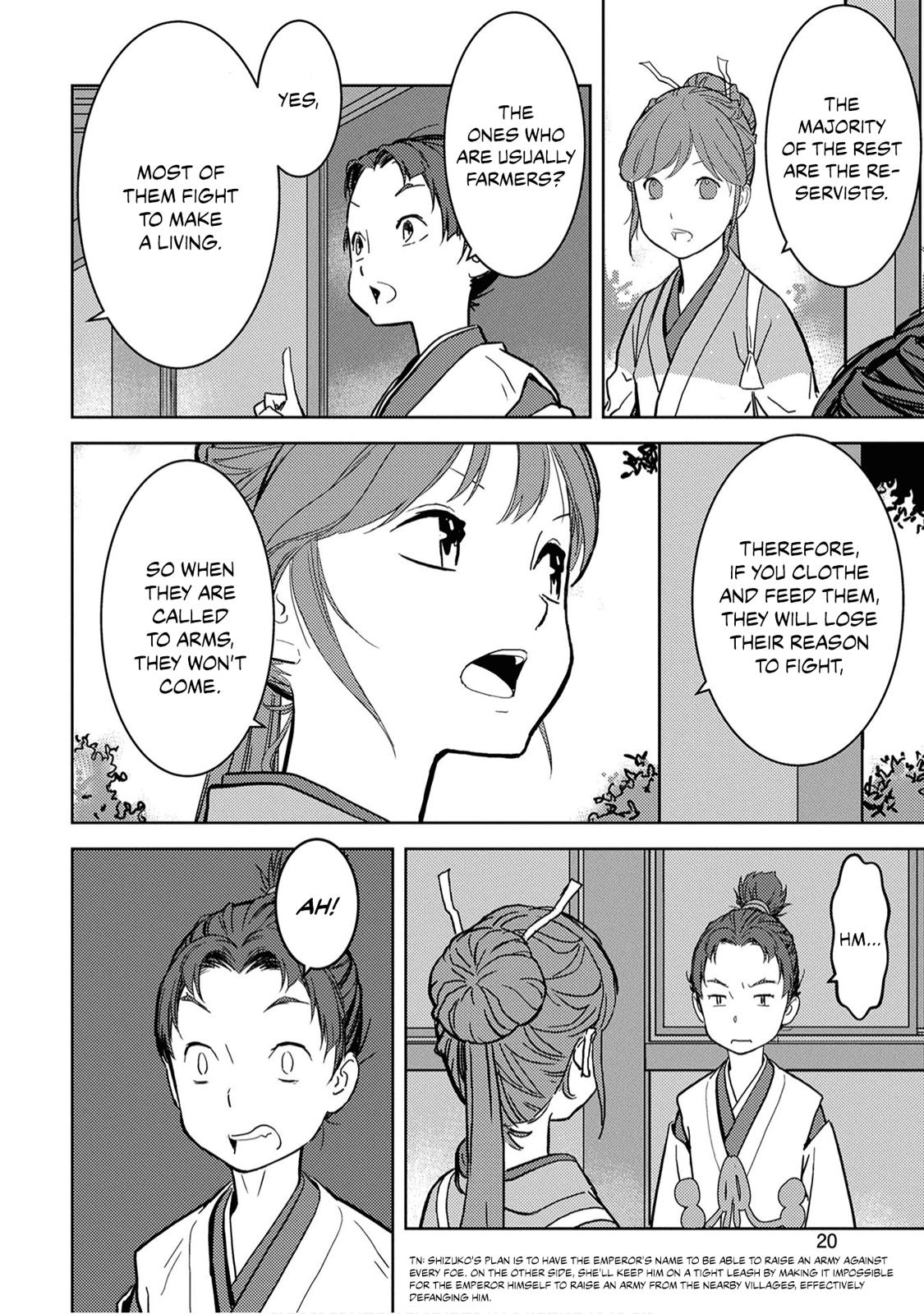 Sengoku Komachi Kuroutan: Noukou Giga Chap 11 - Next Chap 12