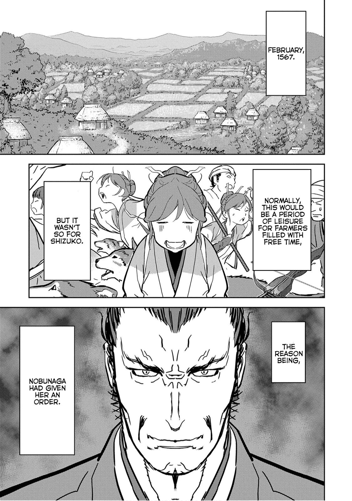 Sengoku Komachi Kuroutan: Noukou Giga Chap 11 - Next Chap 12