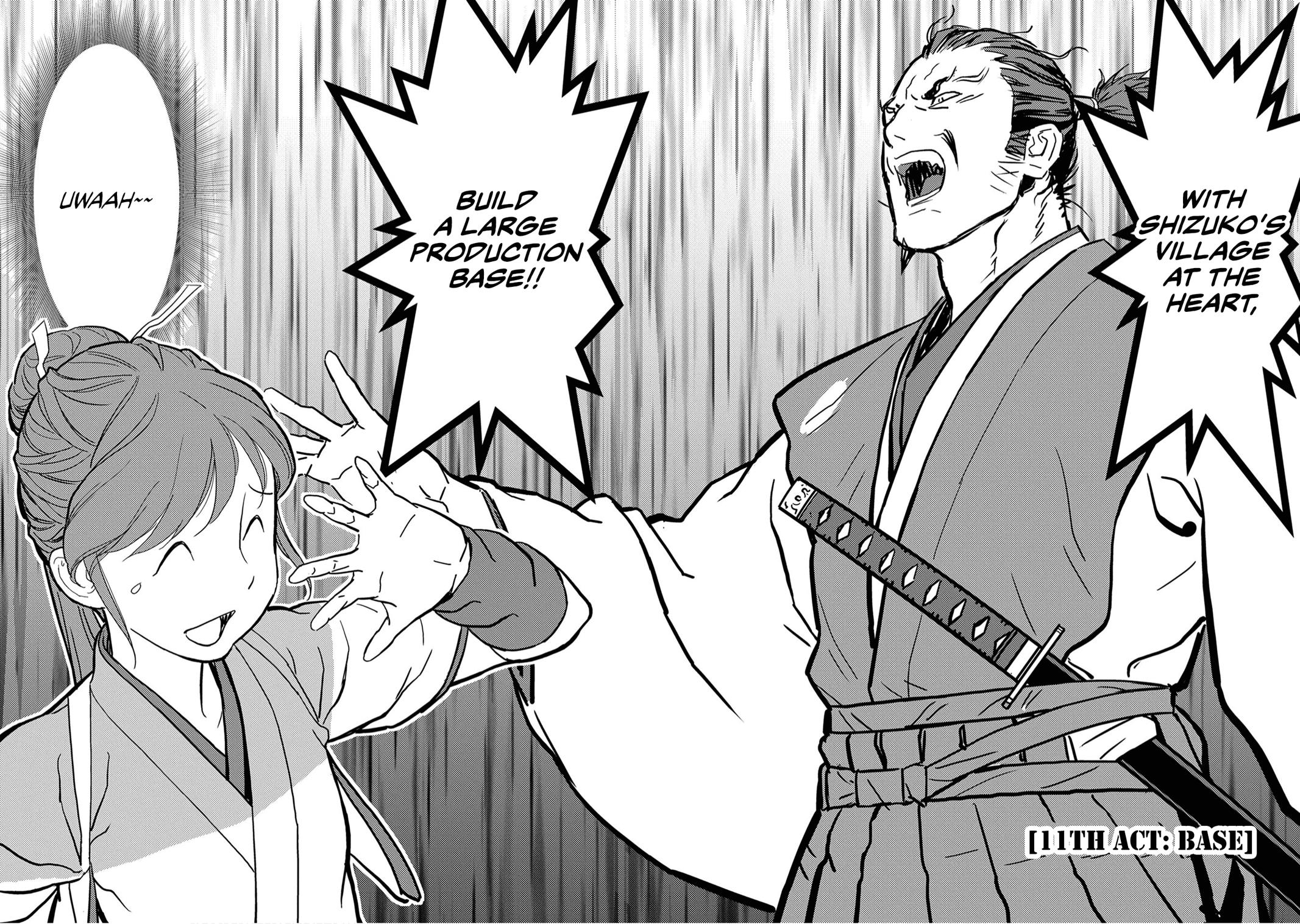 Sengoku Komachi Kuroutan: Noukou Giga Chap 11 - Next Chap 12