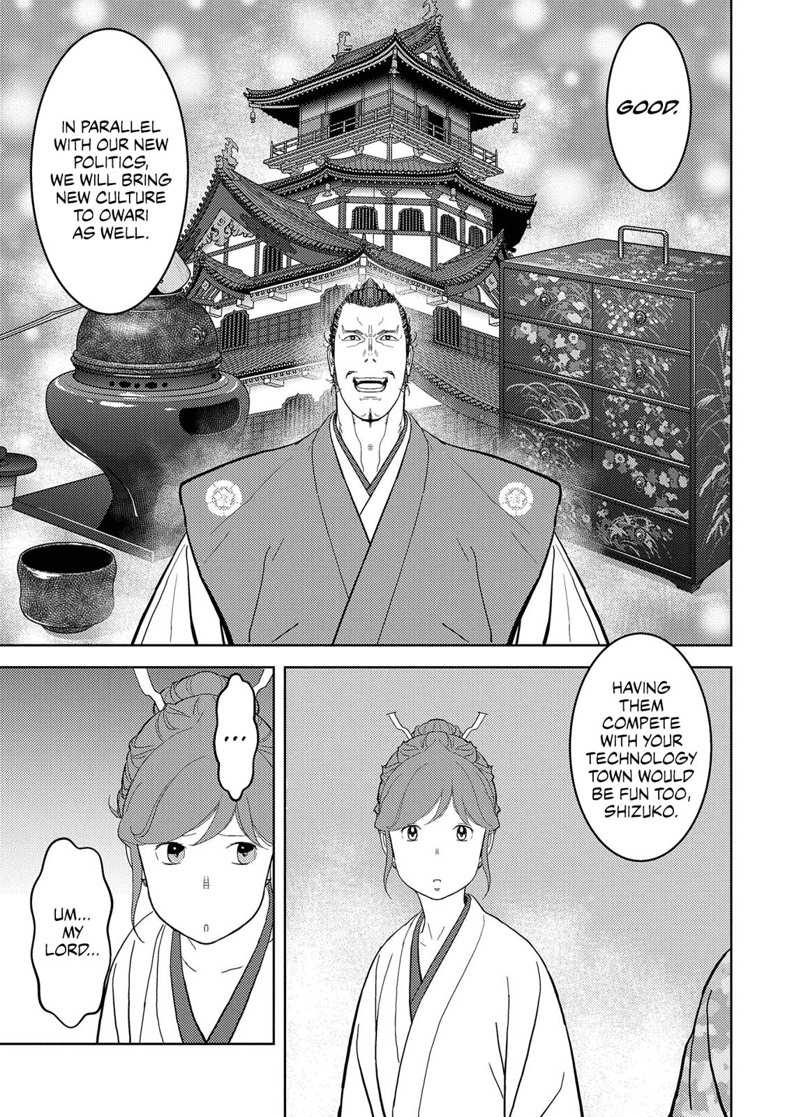 Sengoku Komachi Kuroutan: Noukou Giga Chap 27 - Next Chap 28