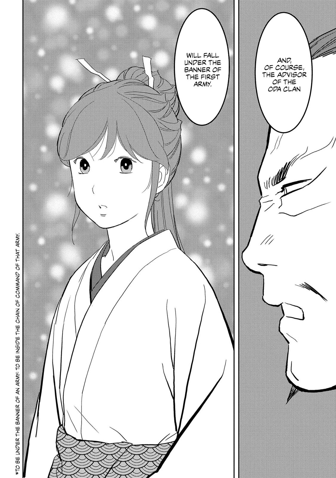 Sengoku Komachi Kuroutan: Noukou Giga Chap 27 - Next Chap 28