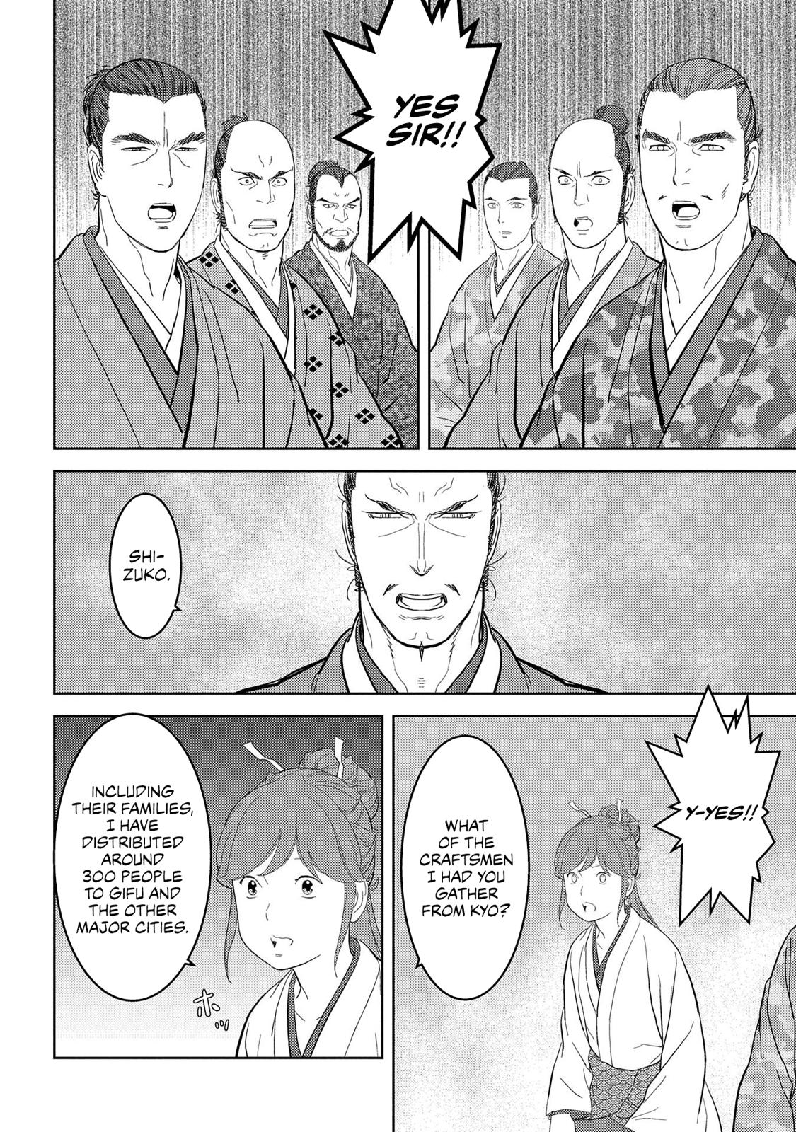 Sengoku Komachi Kuroutan: Noukou Giga Chap 27 - Next Chap 28