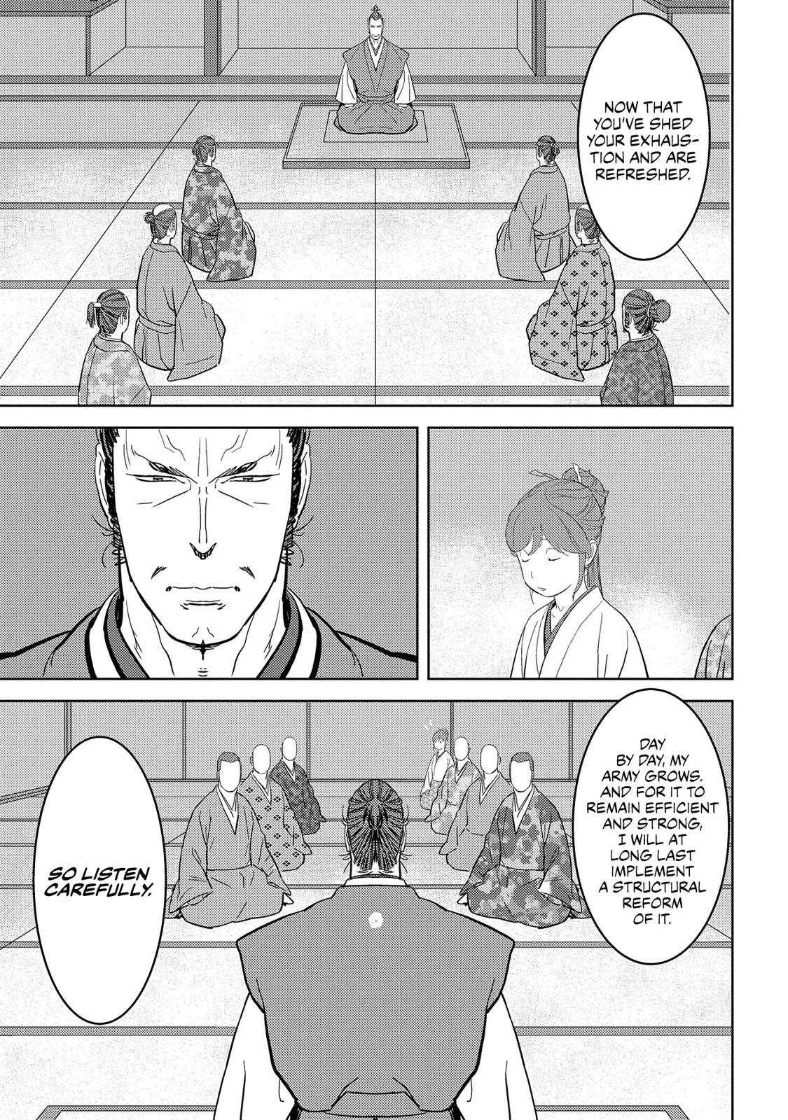 Sengoku Komachi Kuroutan: Noukou Giga Chap 27 - Next Chap 28