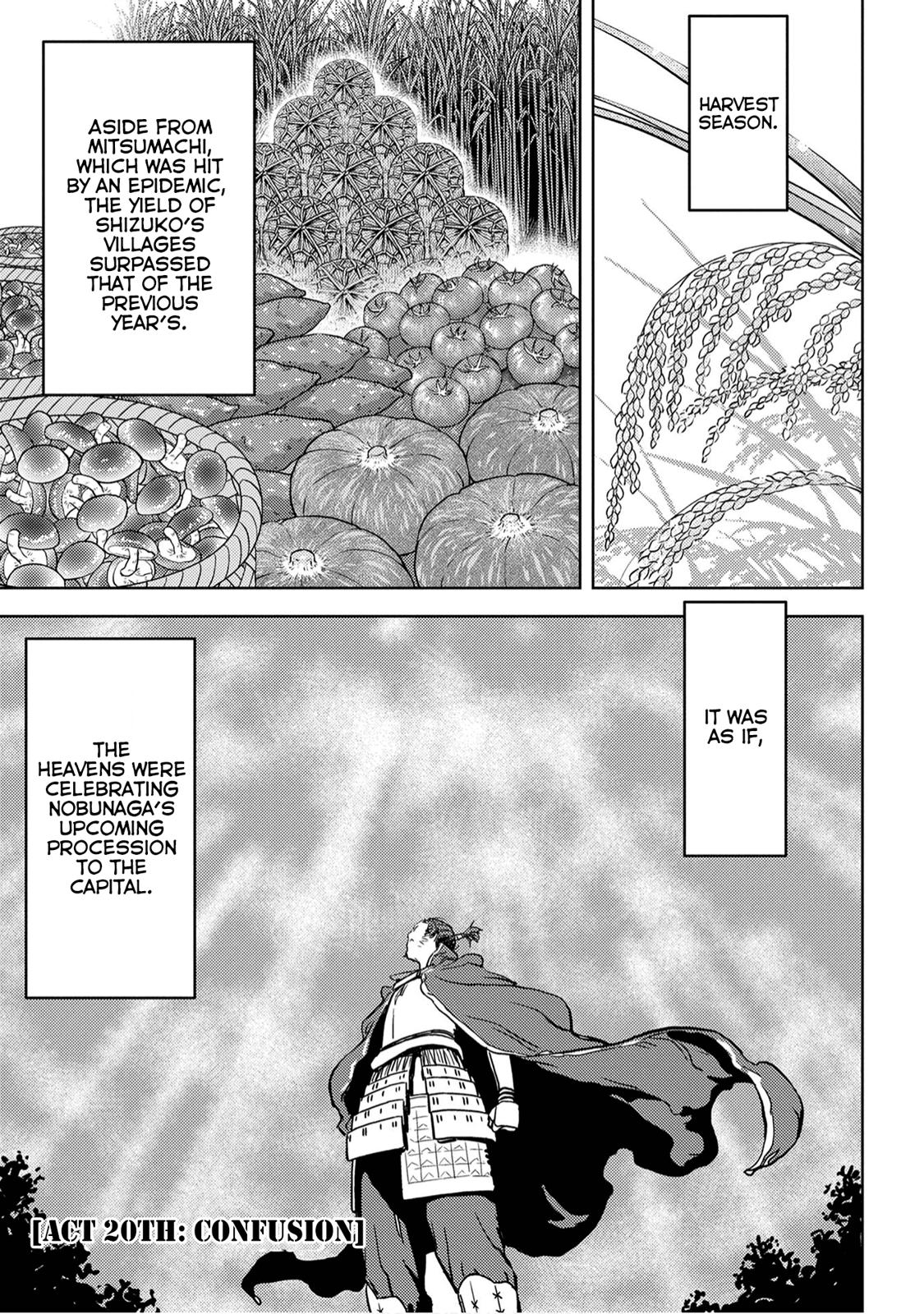 Sengoku Komachi Kuroutan: Noukou Giga Chap 20 - Next Chap 21