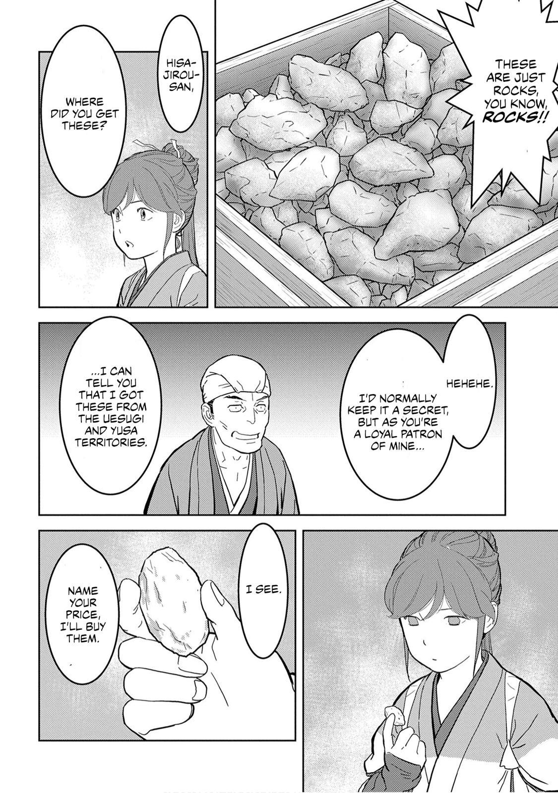 Sengoku Komachi Kuroutan: Noukou Giga Chap 20 - Next Chap 21