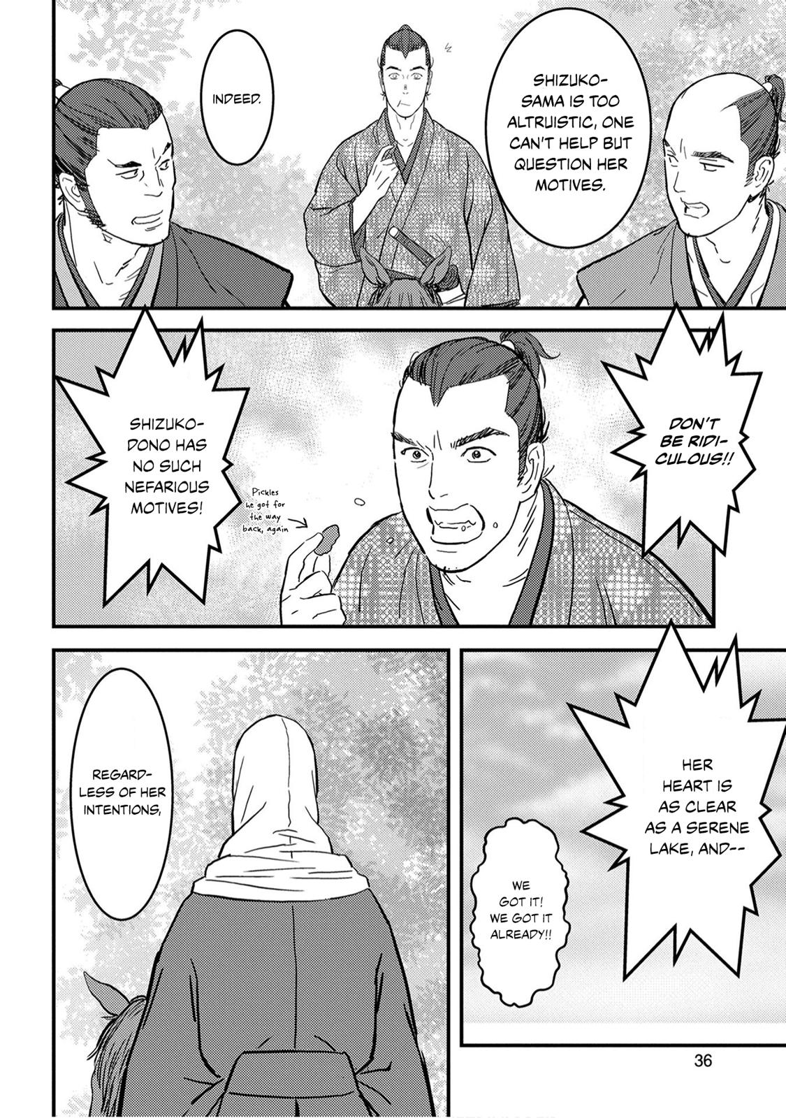 Sengoku Komachi Kuroutan: Noukou Giga Chap 21 - Next Chap 22