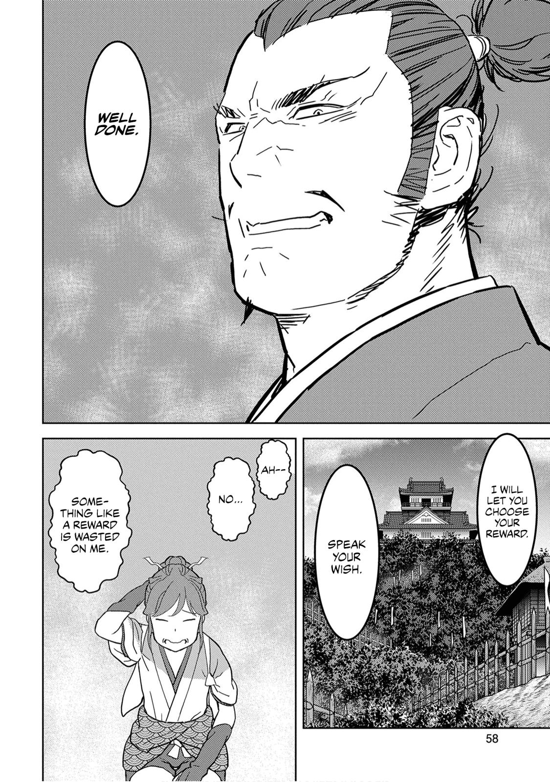 Sengoku Komachi Kuroutan: Noukou Giga Chap 22 - Next Chap 23