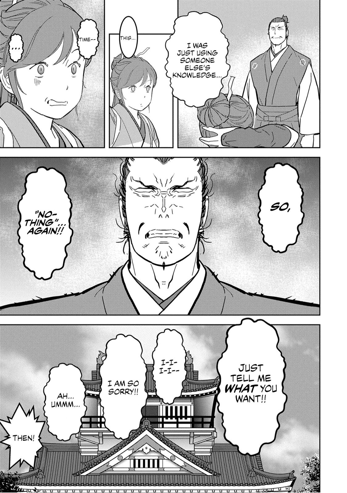 Sengoku Komachi Kuroutan: Noukou Giga Chap 22 - Next Chap 23