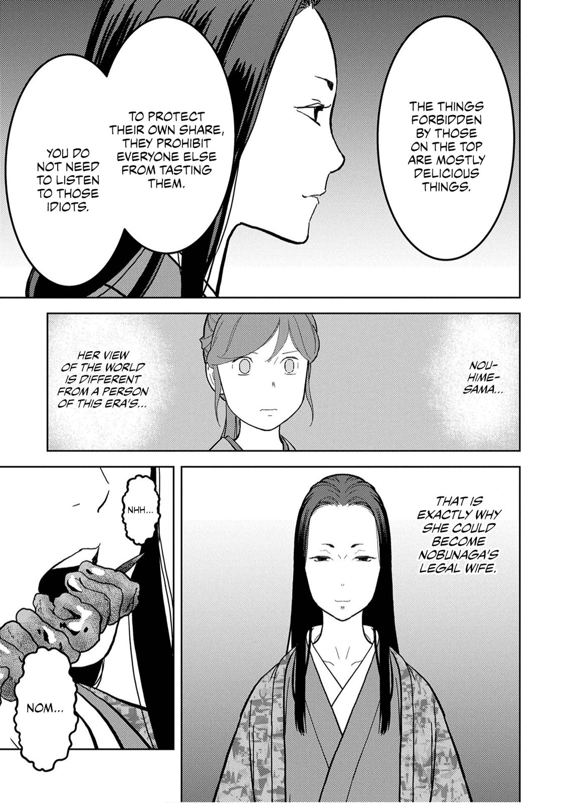 Sengoku Komachi Kuroutan: Noukou Giga Chap 22 - Next Chap 23