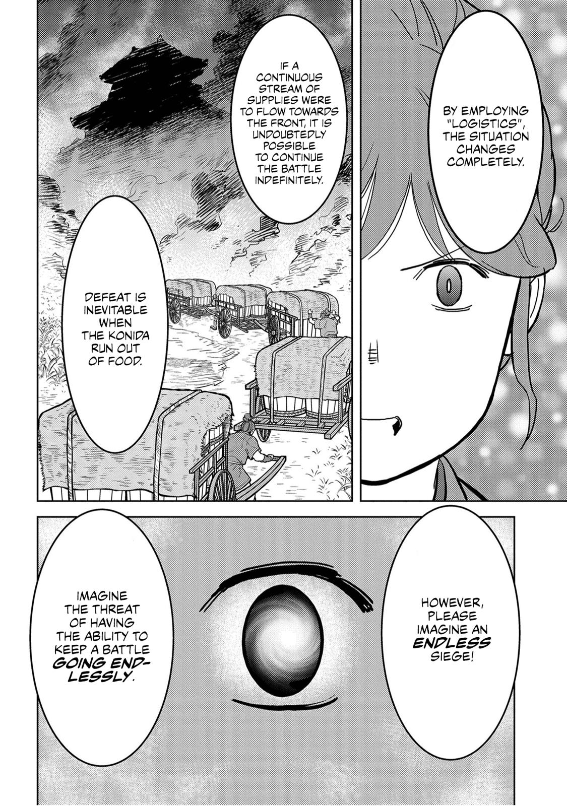 Sengoku Komachi Kuroutan: Noukou Giga Chap 23 - Next Chap 24