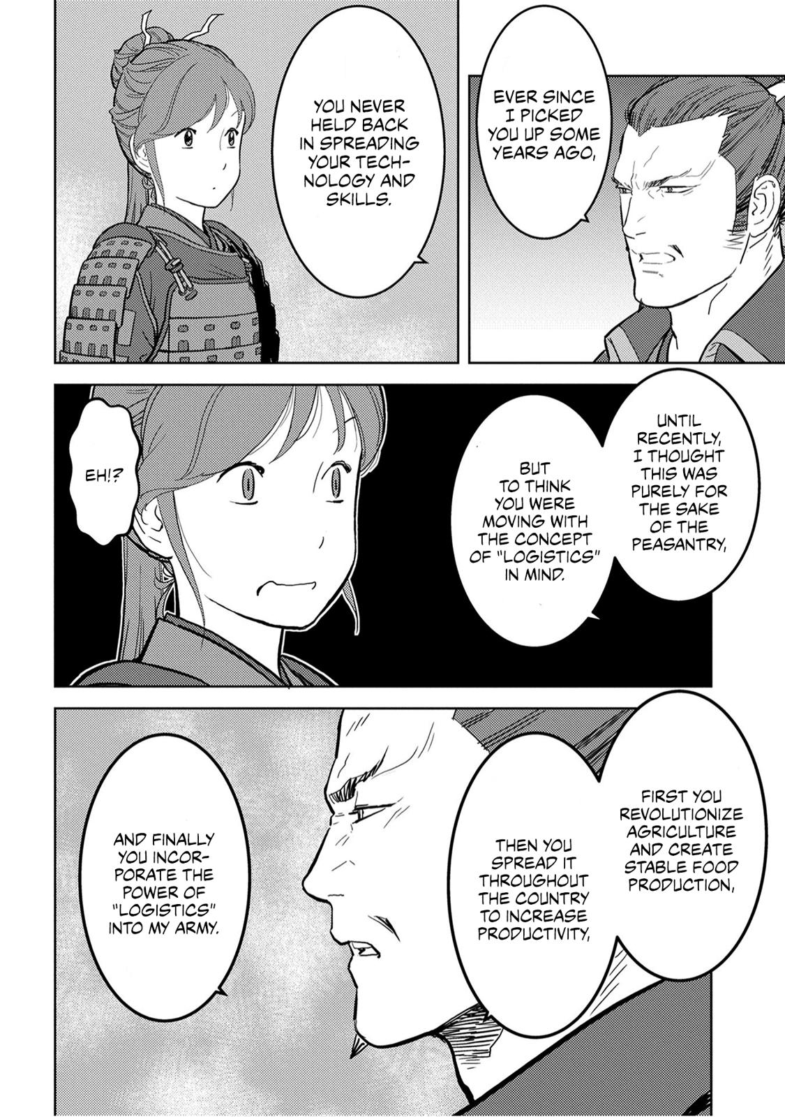 Sengoku Komachi Kuroutan: Noukou Giga Chap 23 - Next Chap 24