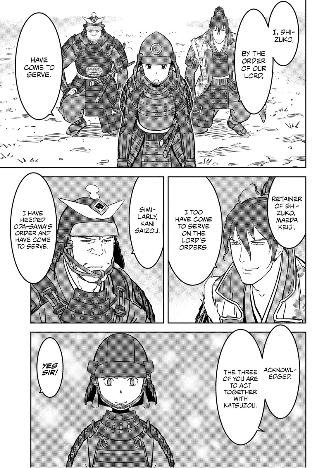 Sengoku Komachi Kuroutan: Noukou Giga Chap 23 - Next Chap 24