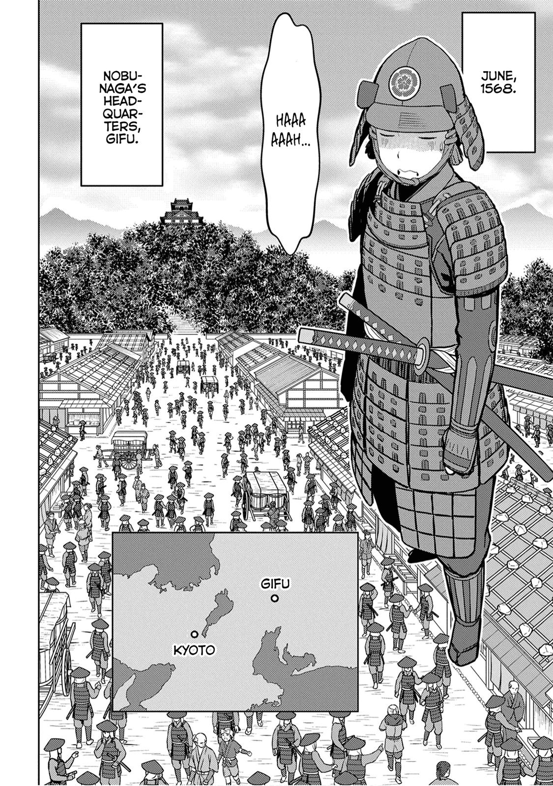 Sengoku Komachi Kuroutan: Noukou Giga Chap 23 - Next Chap 24