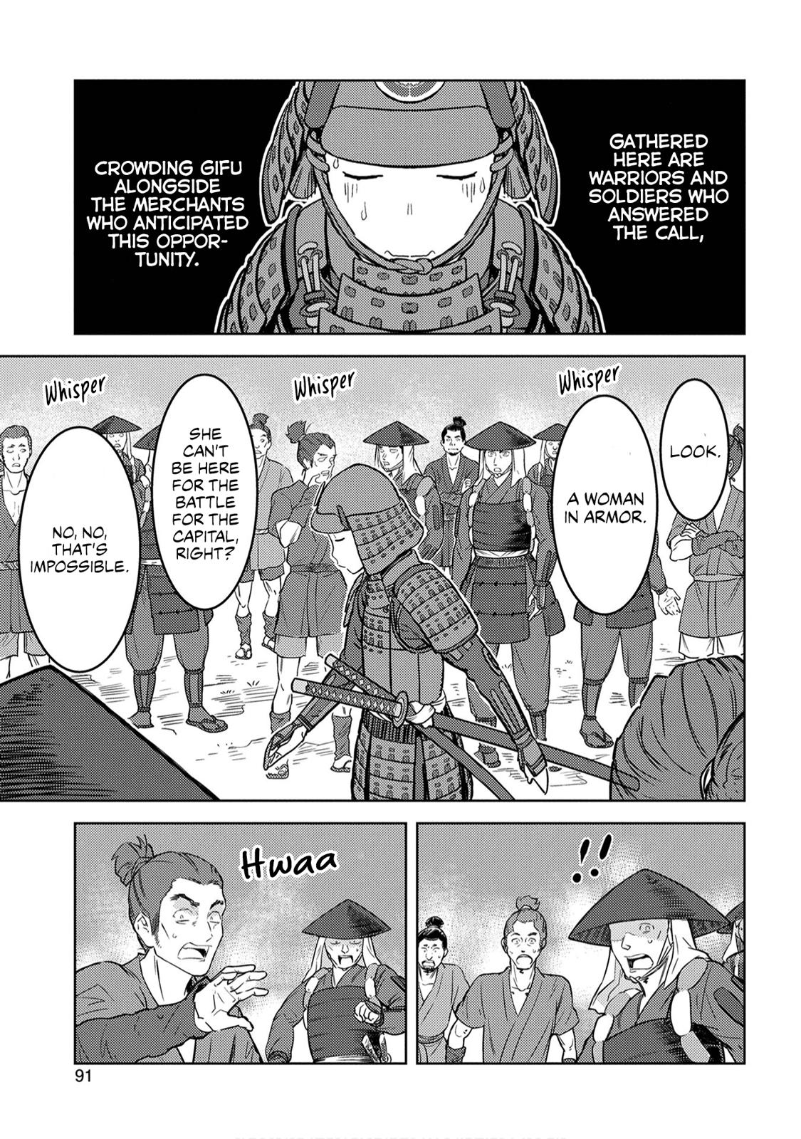 Sengoku Komachi Kuroutan: Noukou Giga Chap 23 - Next Chap 24