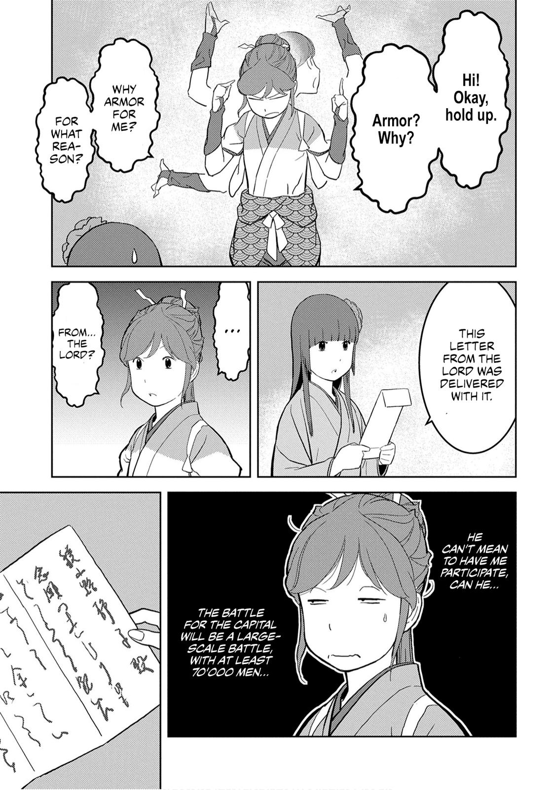 Sengoku Komachi Kuroutan: Noukou Giga Chap 23 - Next Chap 24