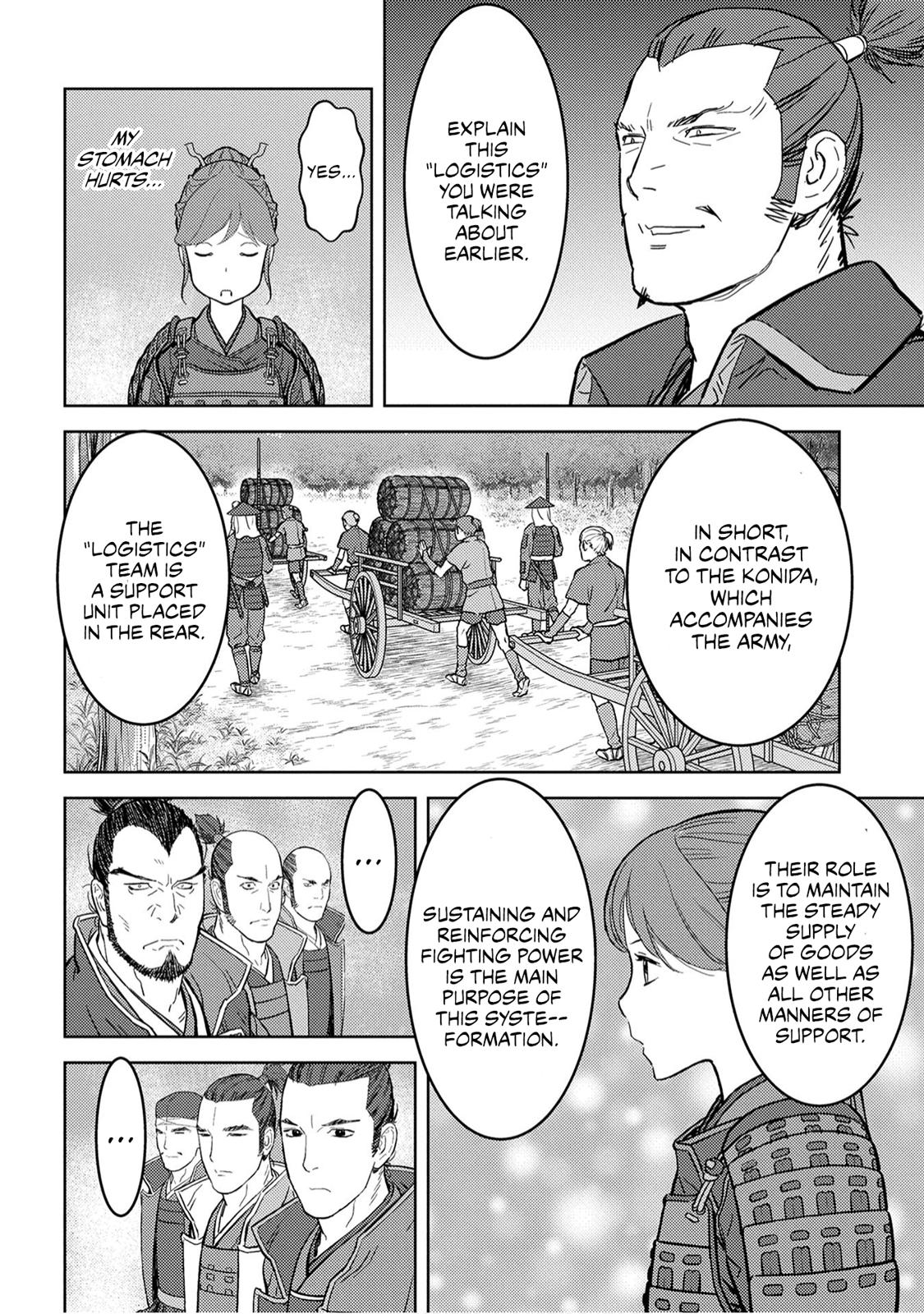 Sengoku Komachi Kuroutan: Noukou Giga Chap 23 - Next Chap 24