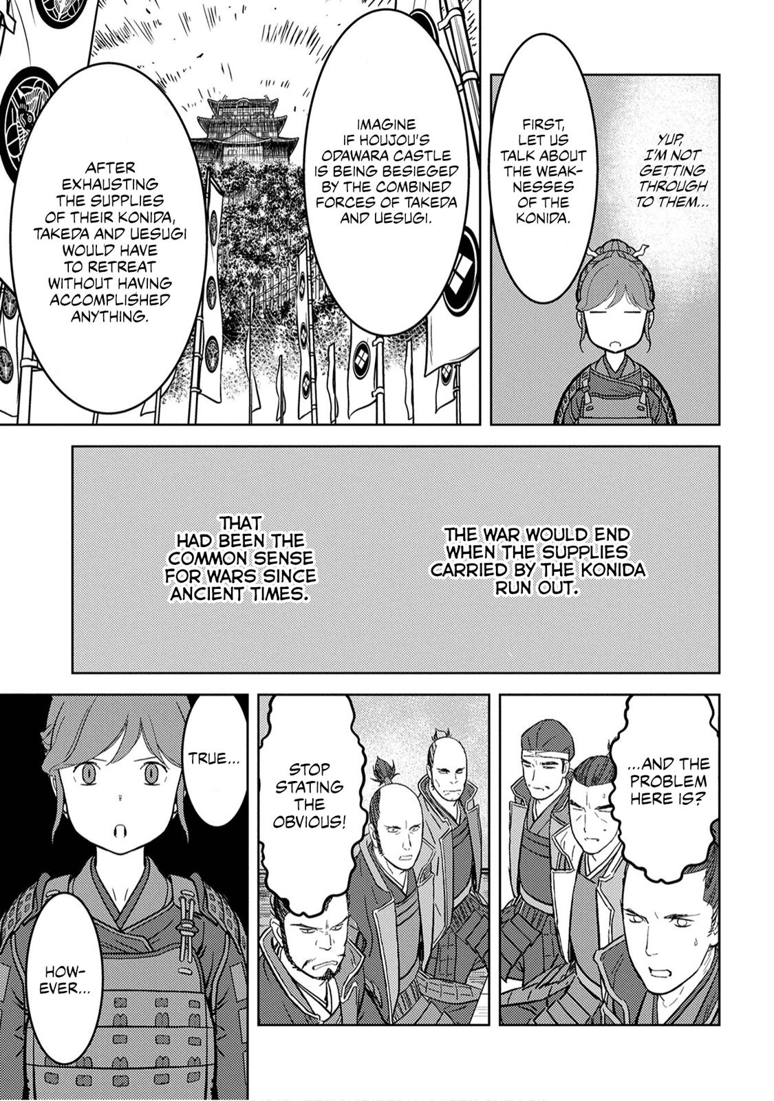 Sengoku Komachi Kuroutan: Noukou Giga Chap 23 - Next Chap 24