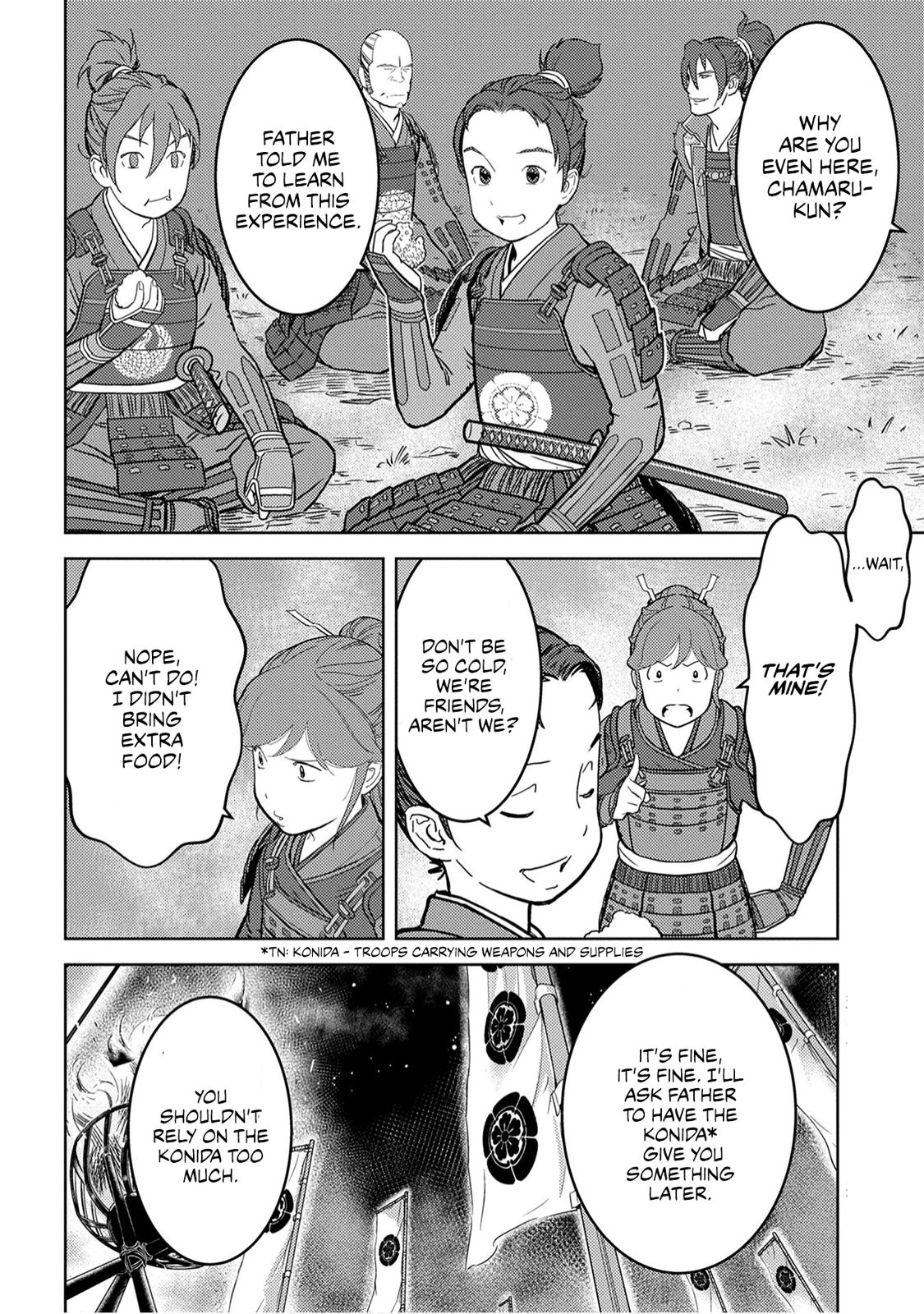 Sengoku Komachi Kuroutan: Noukou Giga Chap 23 - Next Chap 24