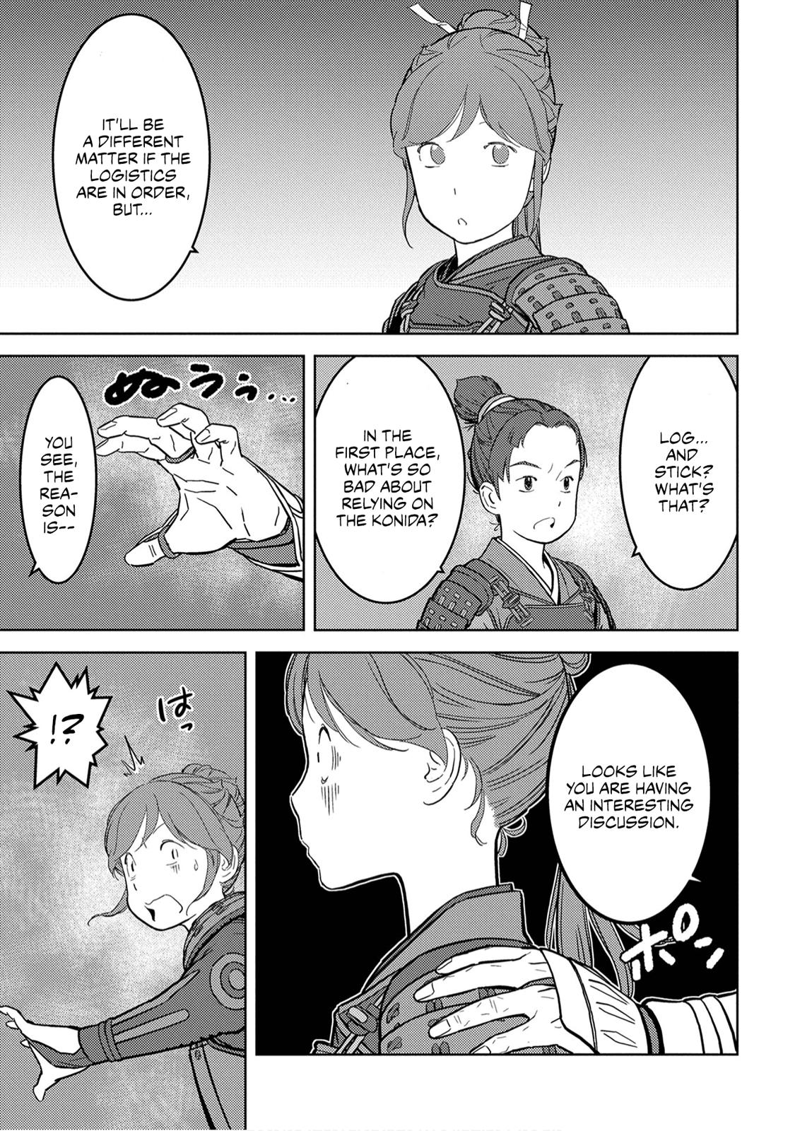 Sengoku Komachi Kuroutan: Noukou Giga Chap 23 - Next Chap 24