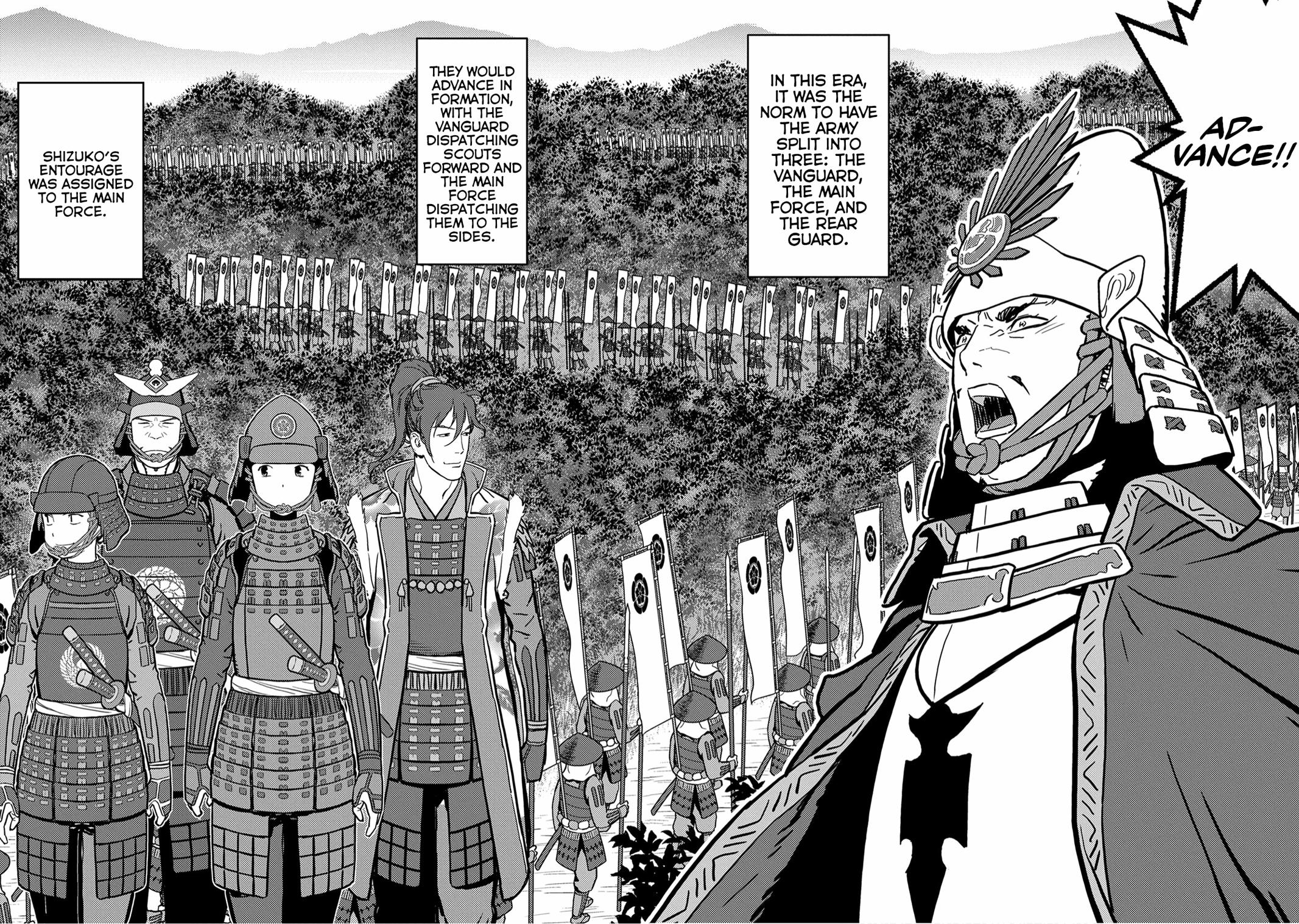 Sengoku Komachi Kuroutan: Noukou Giga Chap 23 - Next Chap 24