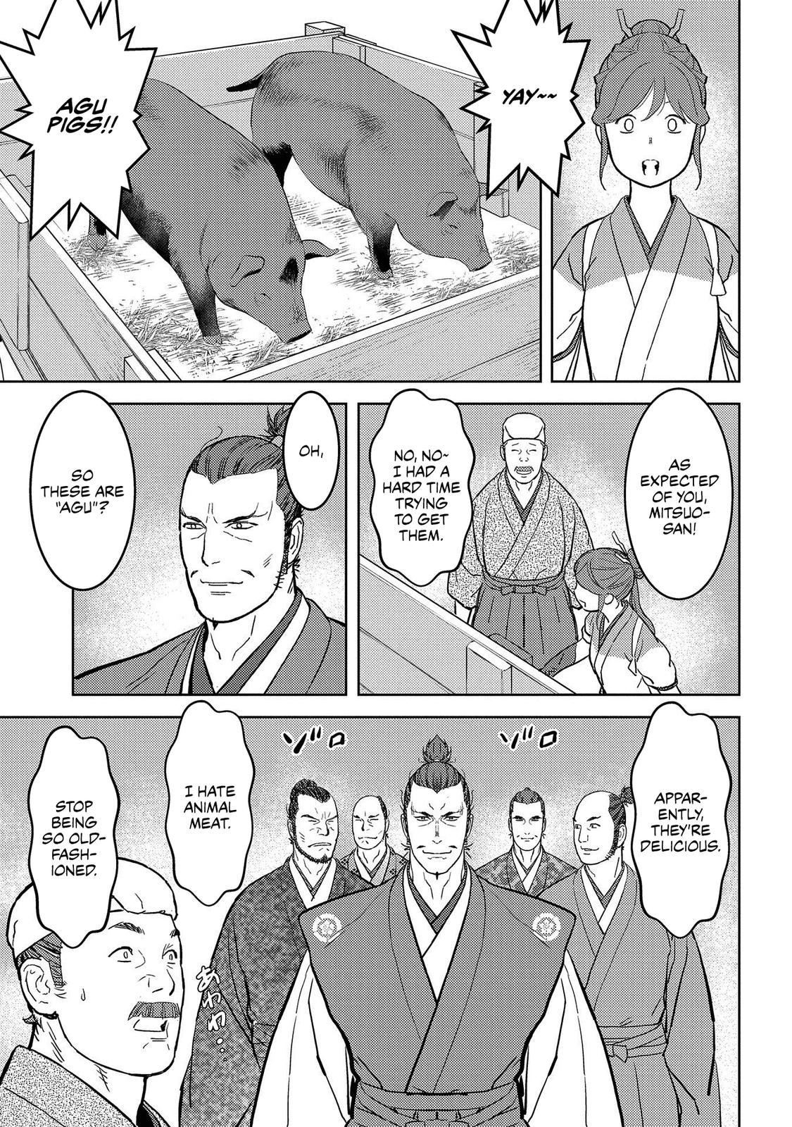Sengoku Komachi Kuroutan: Noukou Giga Chap 37 - Next Chap 38