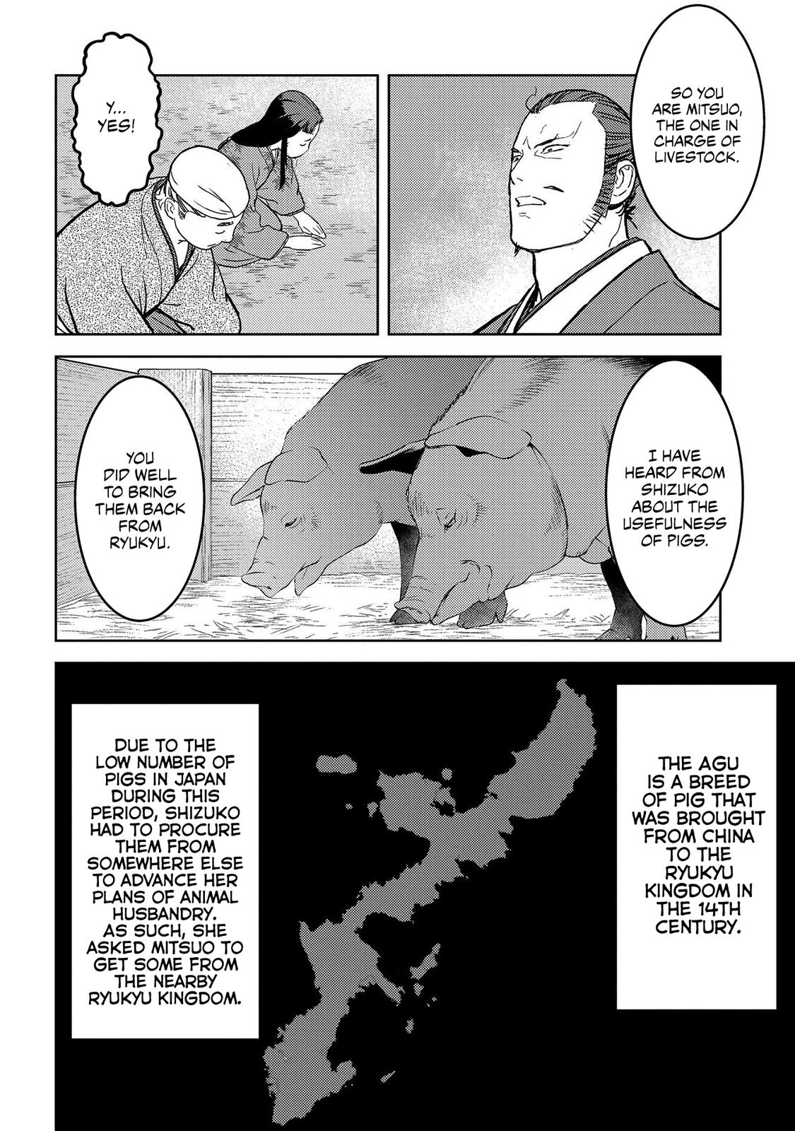 Sengoku Komachi Kuroutan: Noukou Giga Chap 37 - Next Chap 38