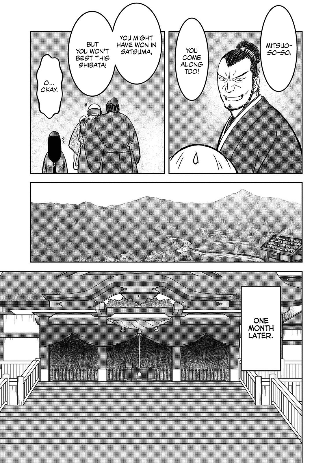 Sengoku Komachi Kuroutan: Noukou Giga Chap 37 - Next Chap 38