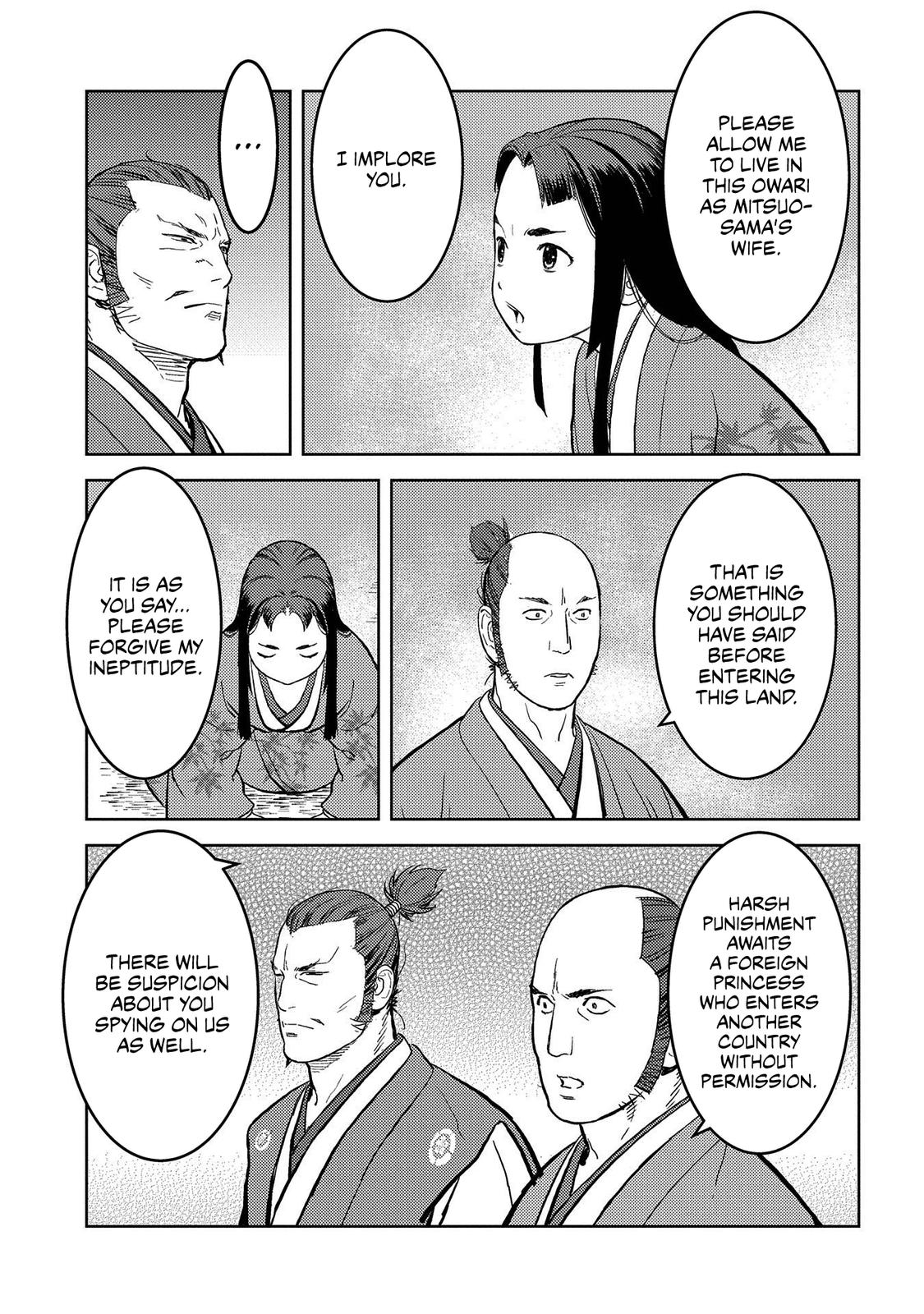 Sengoku Komachi Kuroutan: Noukou Giga Chap 37 - Next Chap 38