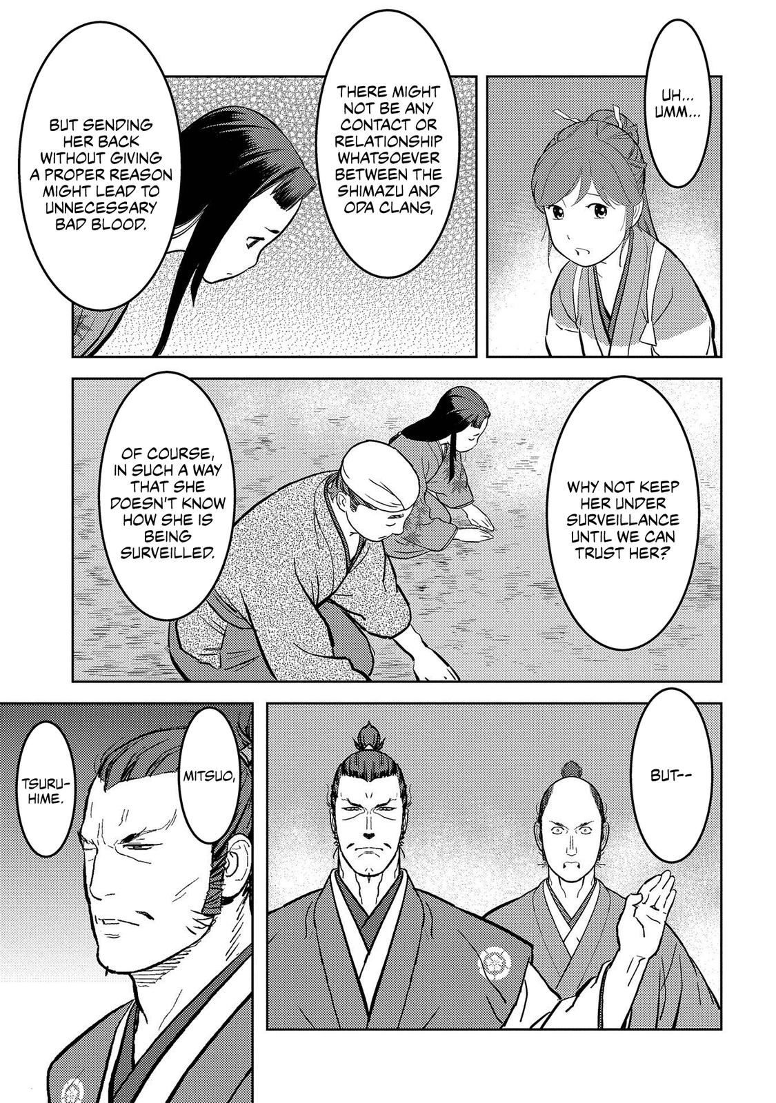 Sengoku Komachi Kuroutan: Noukou Giga Chap 37 - Next Chap 38