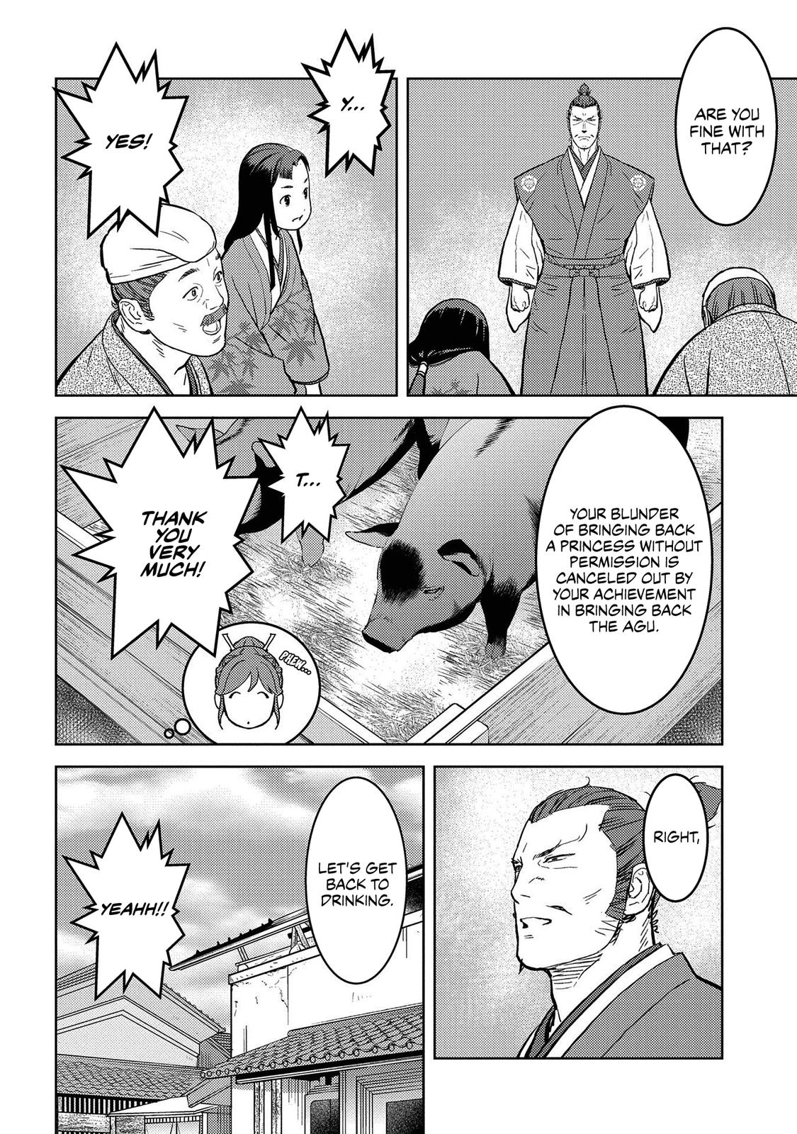 Sengoku Komachi Kuroutan: Noukou Giga Chap 37 - Next Chap 38