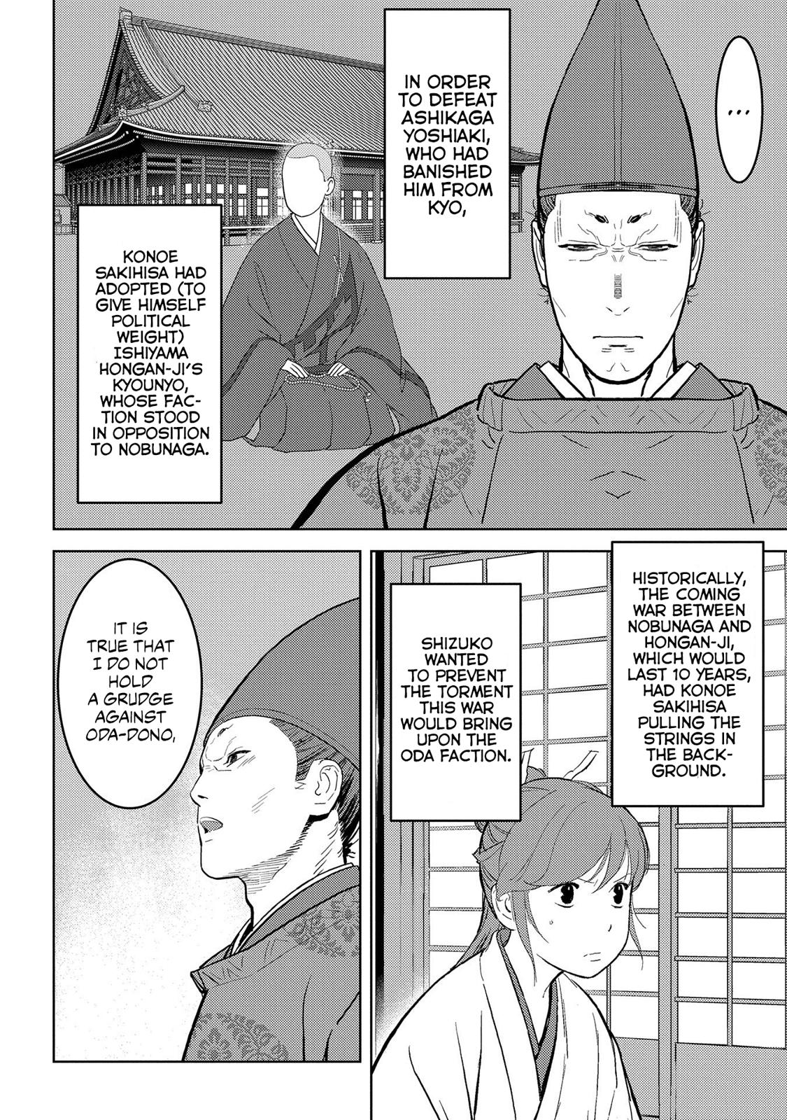 Sengoku Komachi Kuroutan: Noukou Giga Chap 34 - Next Chap 35