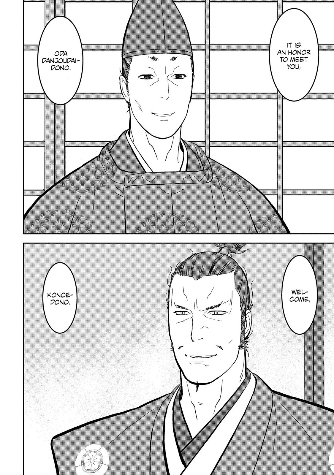 Sengoku Komachi Kuroutan: Noukou Giga Chap 34 - Next Chap 35