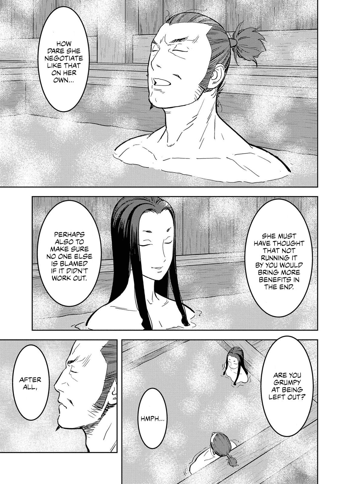 Sengoku Komachi Kuroutan: Noukou Giga Chap 34 - Next Chap 35