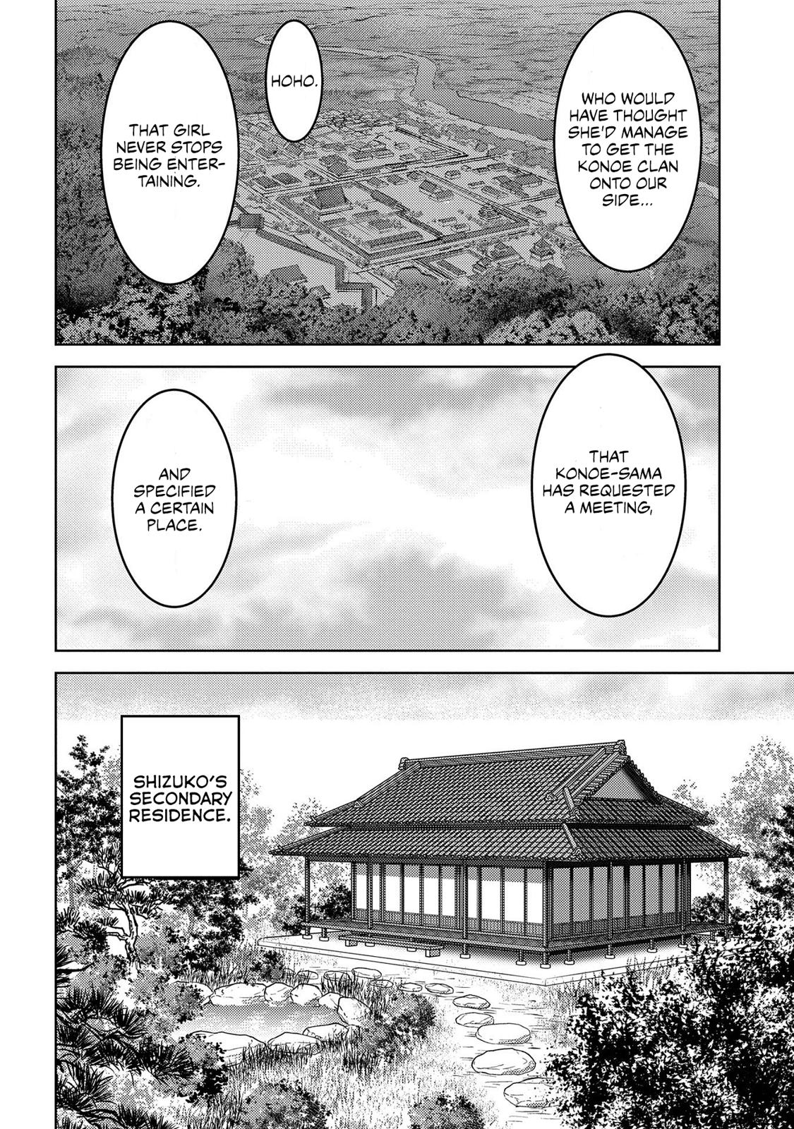 Sengoku Komachi Kuroutan: Noukou Giga Chap 34 - Next Chap 35
