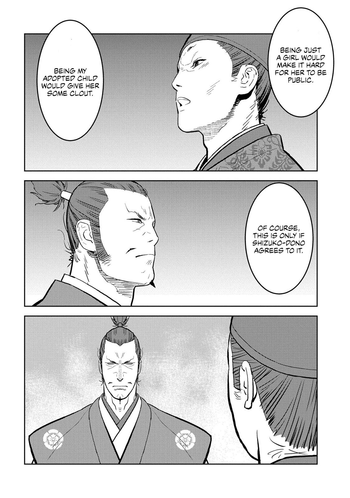 Sengoku Komachi Kuroutan: Noukou Giga Chap 34 - Next Chap 35